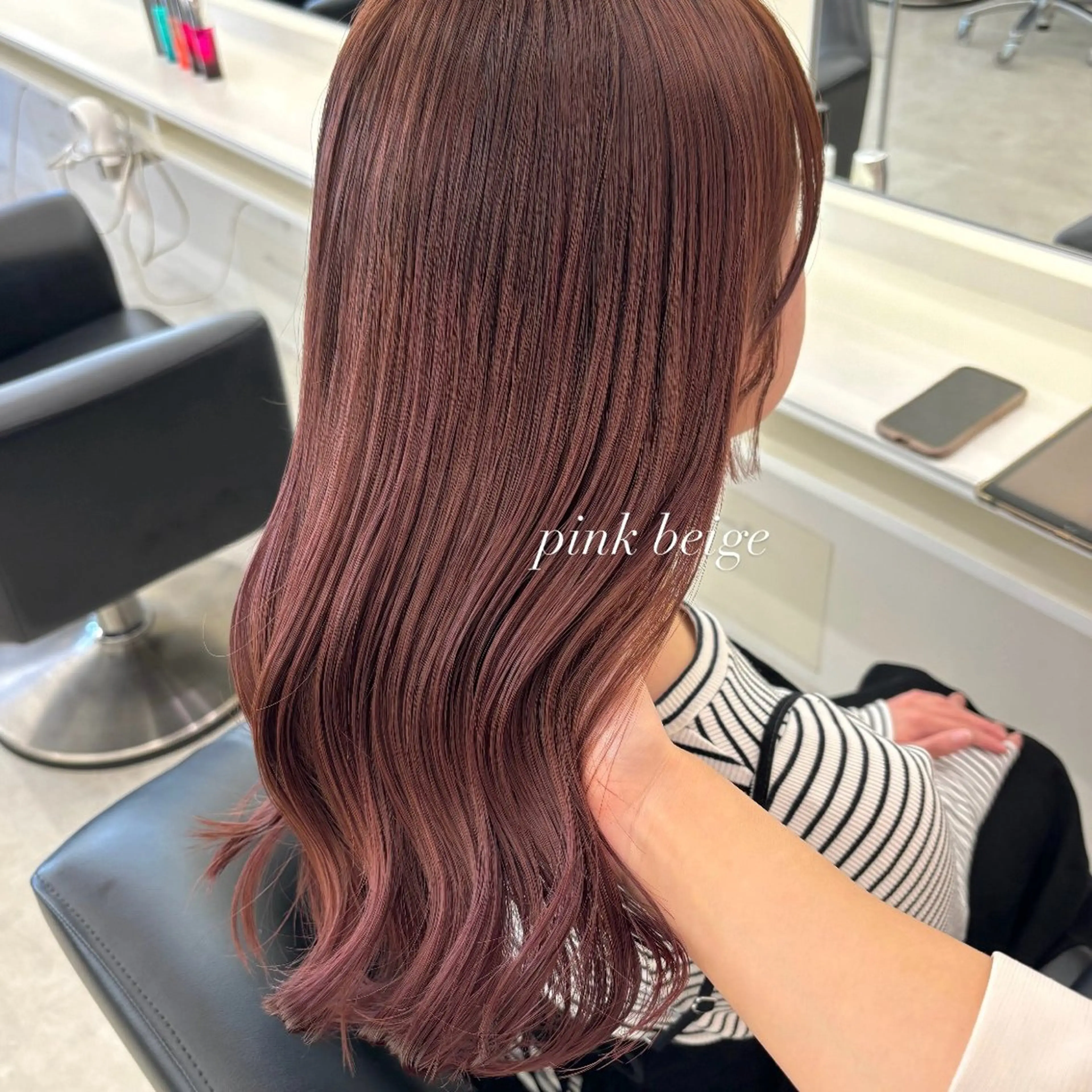 ロング ヘアカラー Parve Mix / 根本 梨湖🫧のヘアスタイル