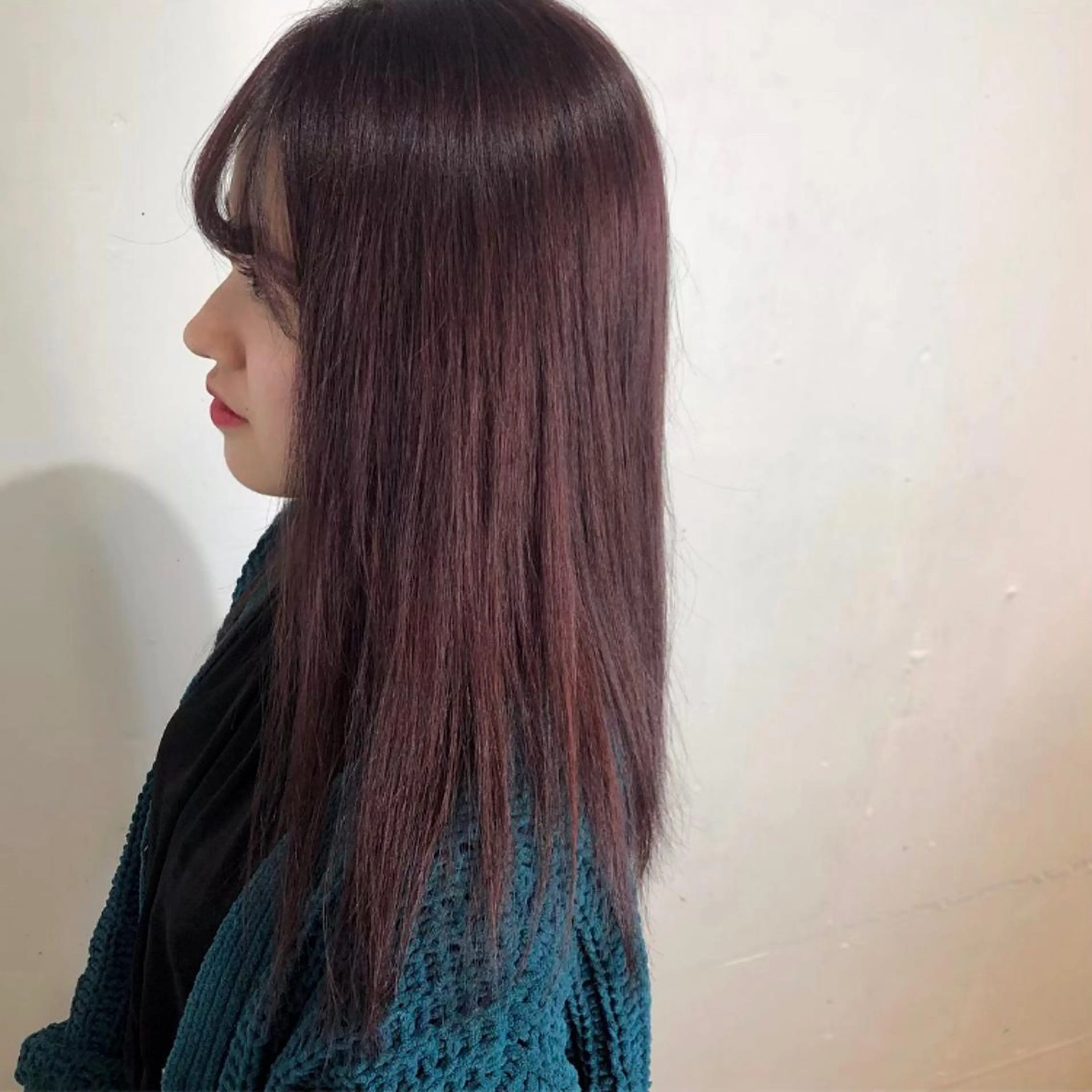 ロング カラー ヘアアレンジ 八巻 晴香のヘアスタイル