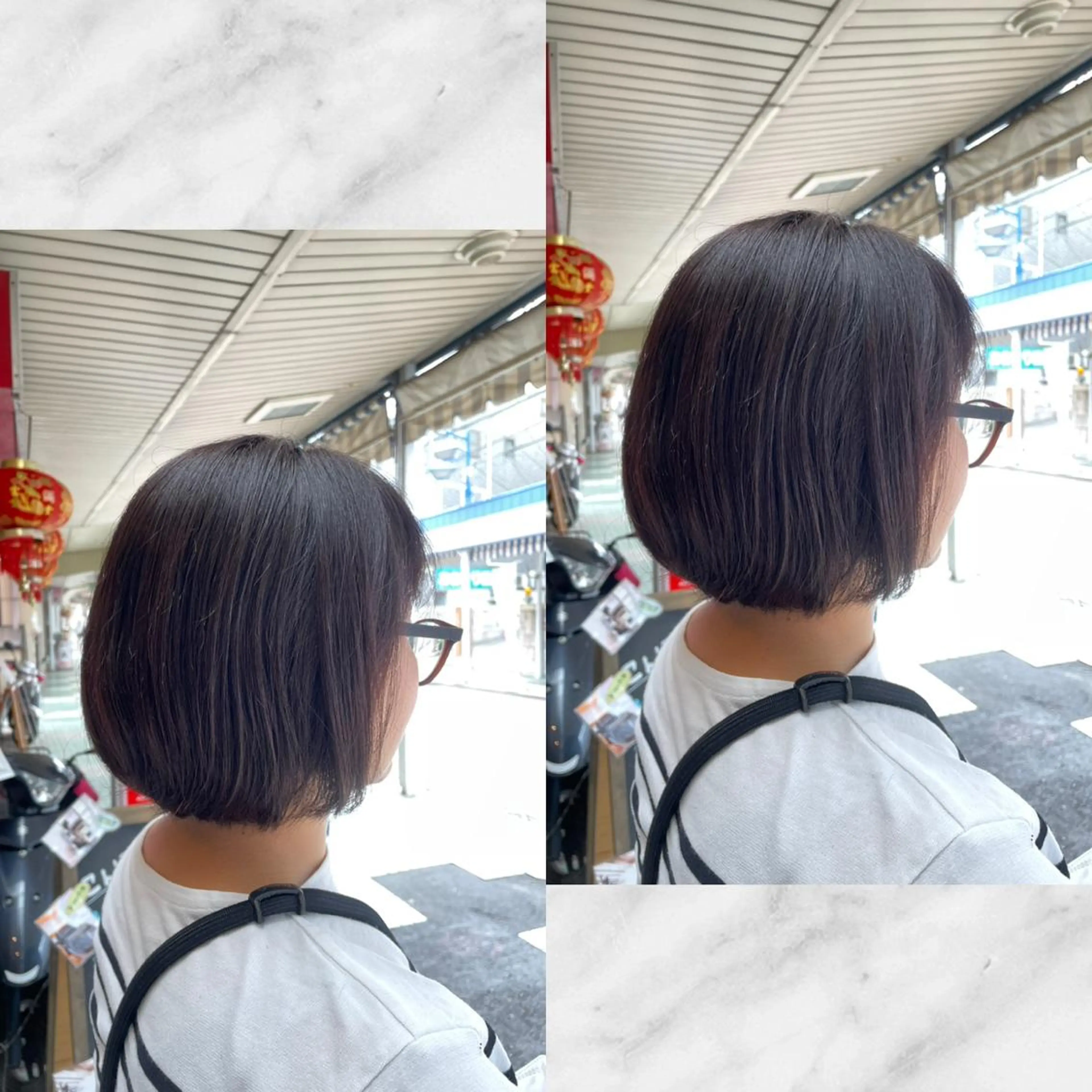 ミディアム 大人ショート🥂みつ はし こうだい🦕のヘアスタイル