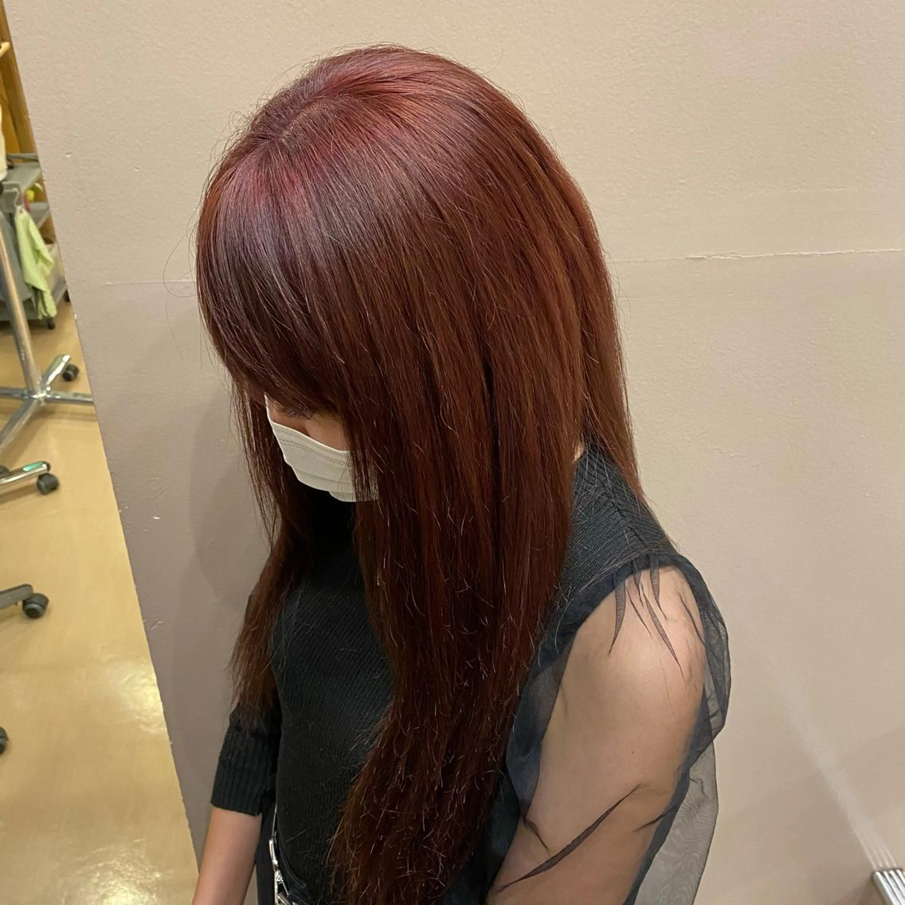 ロング 大山 透輝のヘアスタイル