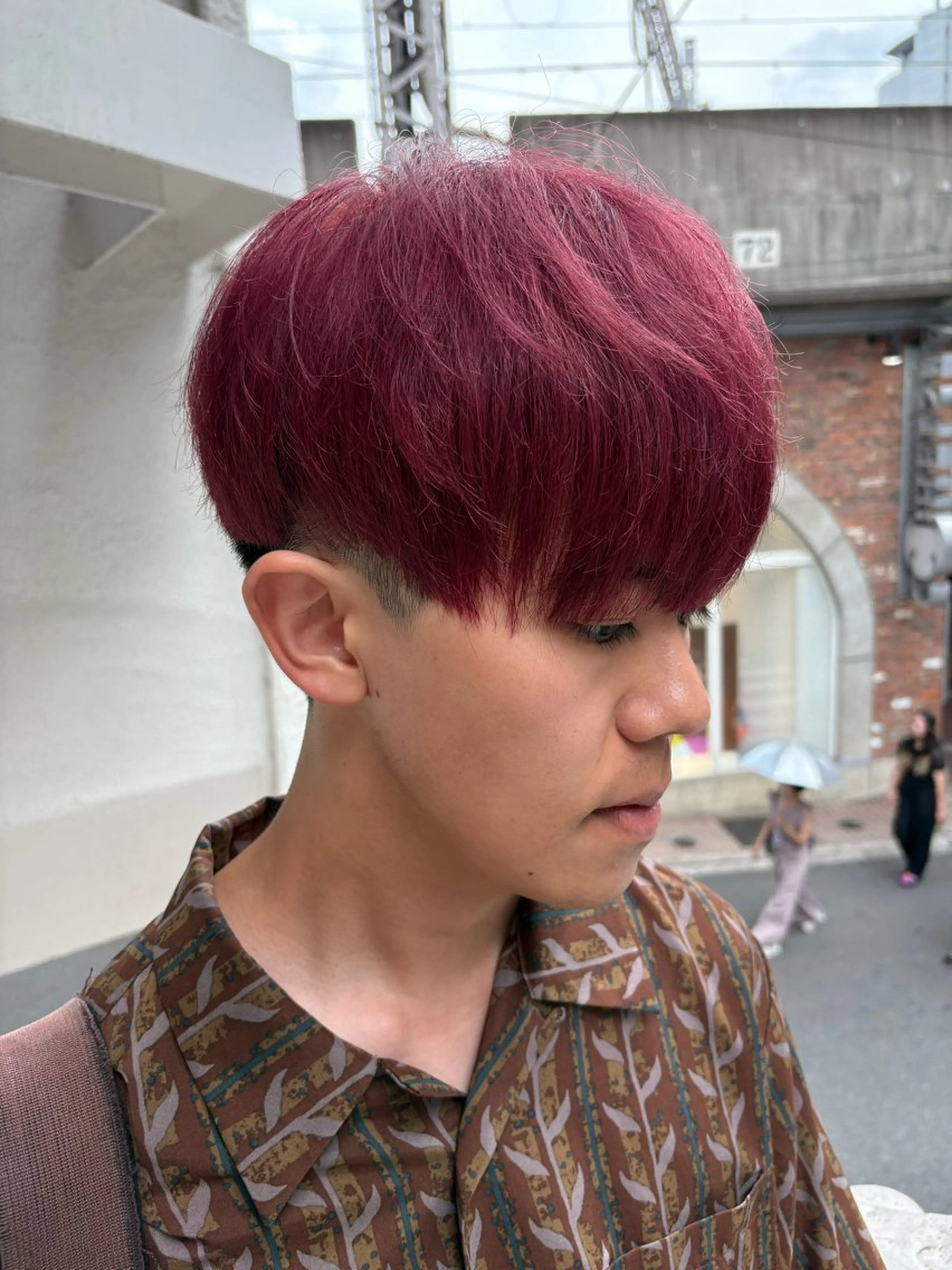 カラー メンズ カット ヘアカラー 梅田/全パーマ特化/ ケアパーマ特化/秋本のヘアスタイル