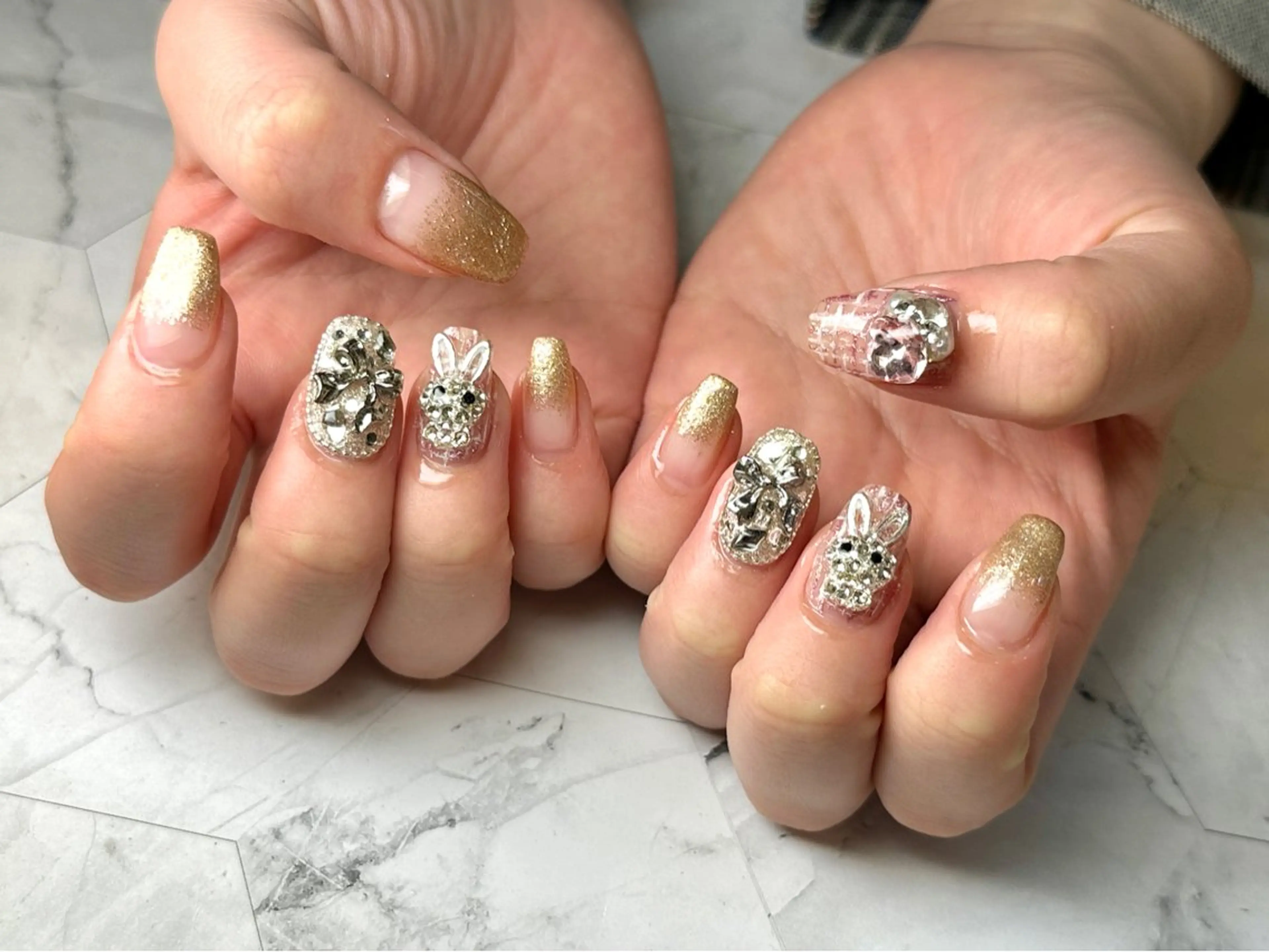 ネイル ハンドネイル Queennail 北堀江AYAのネイルデザイン