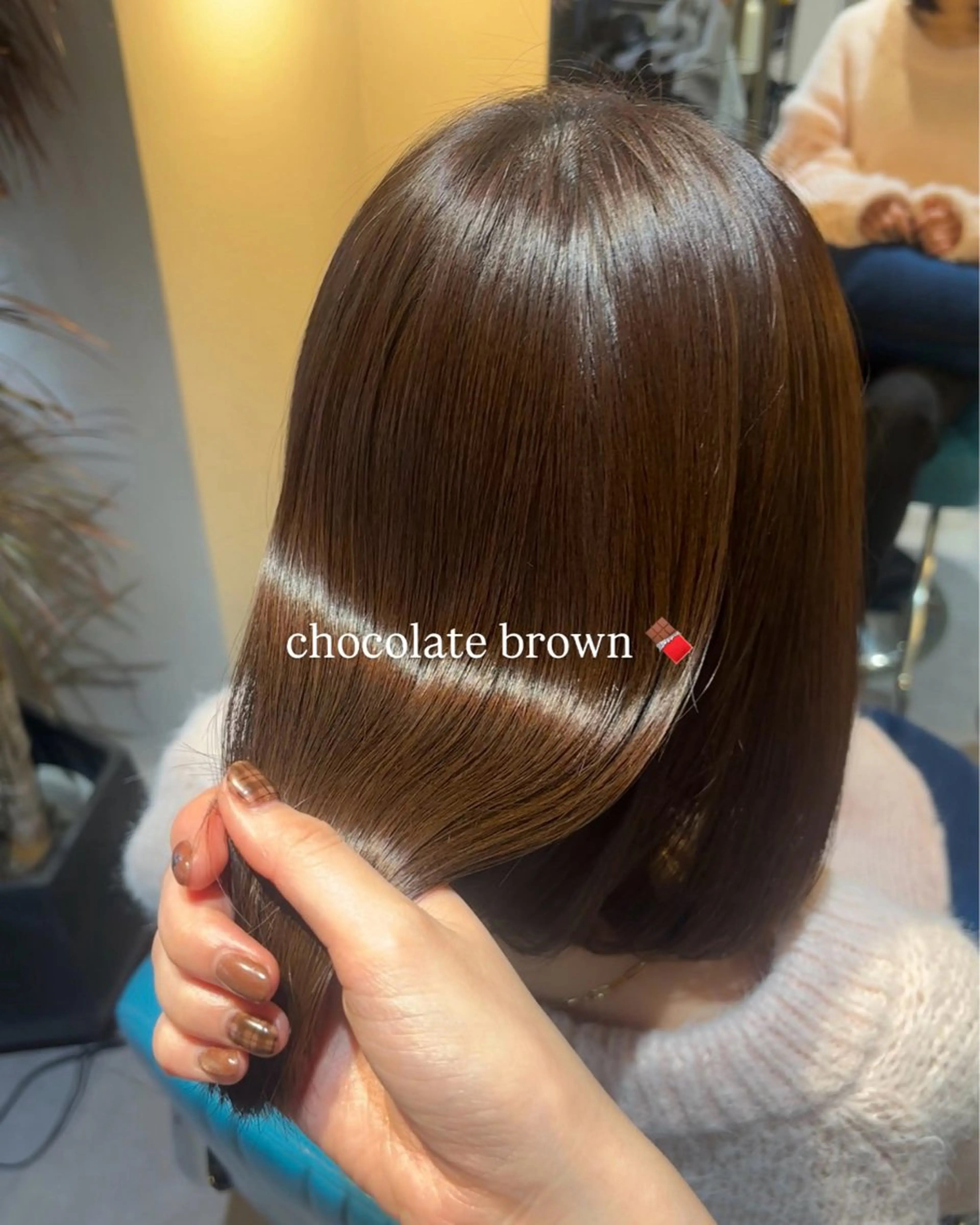 ロング ヘアカラー トリートメント Kazuha /透明感カラーのヘアスタイル