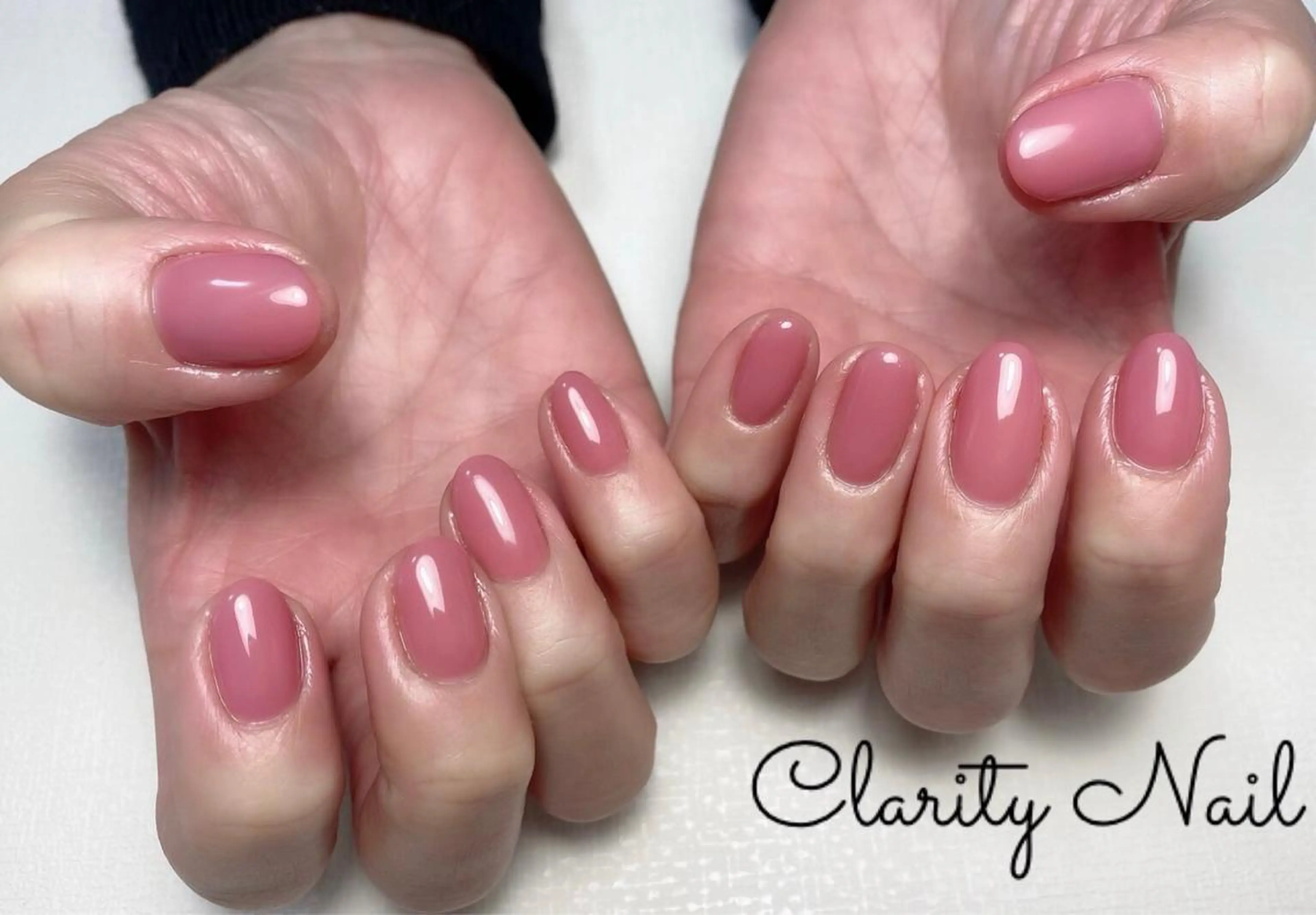 ネイル ワンカラーネイル ハンドネイル Clarity Nailのネイルデザイン