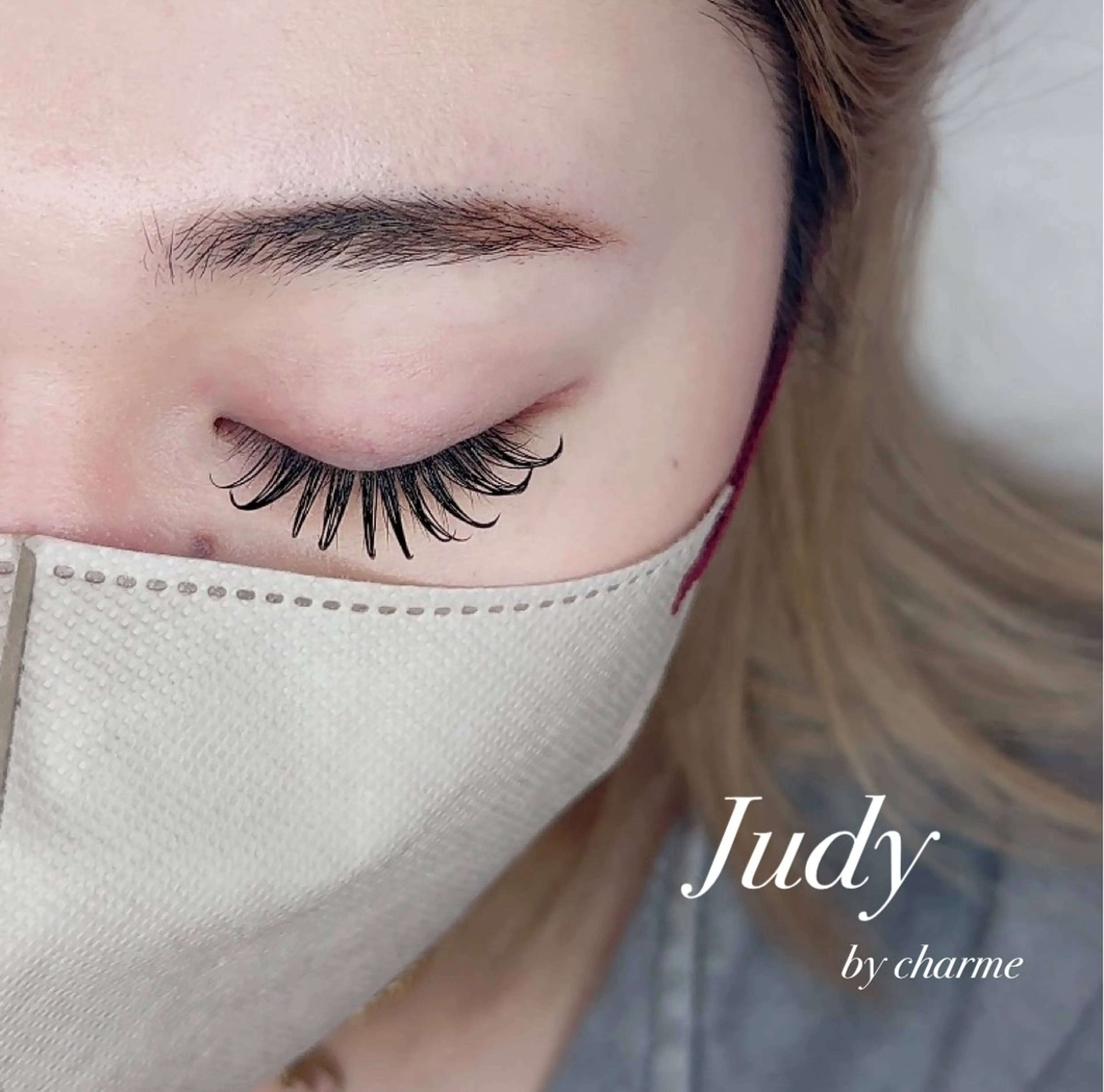 マツエク・マツパ 付け放題 フラットラッシュ パリジェンヌラッシュリフト アップワードラッシュ マツエク Judy by charmeのマツエク・マツパデザイン