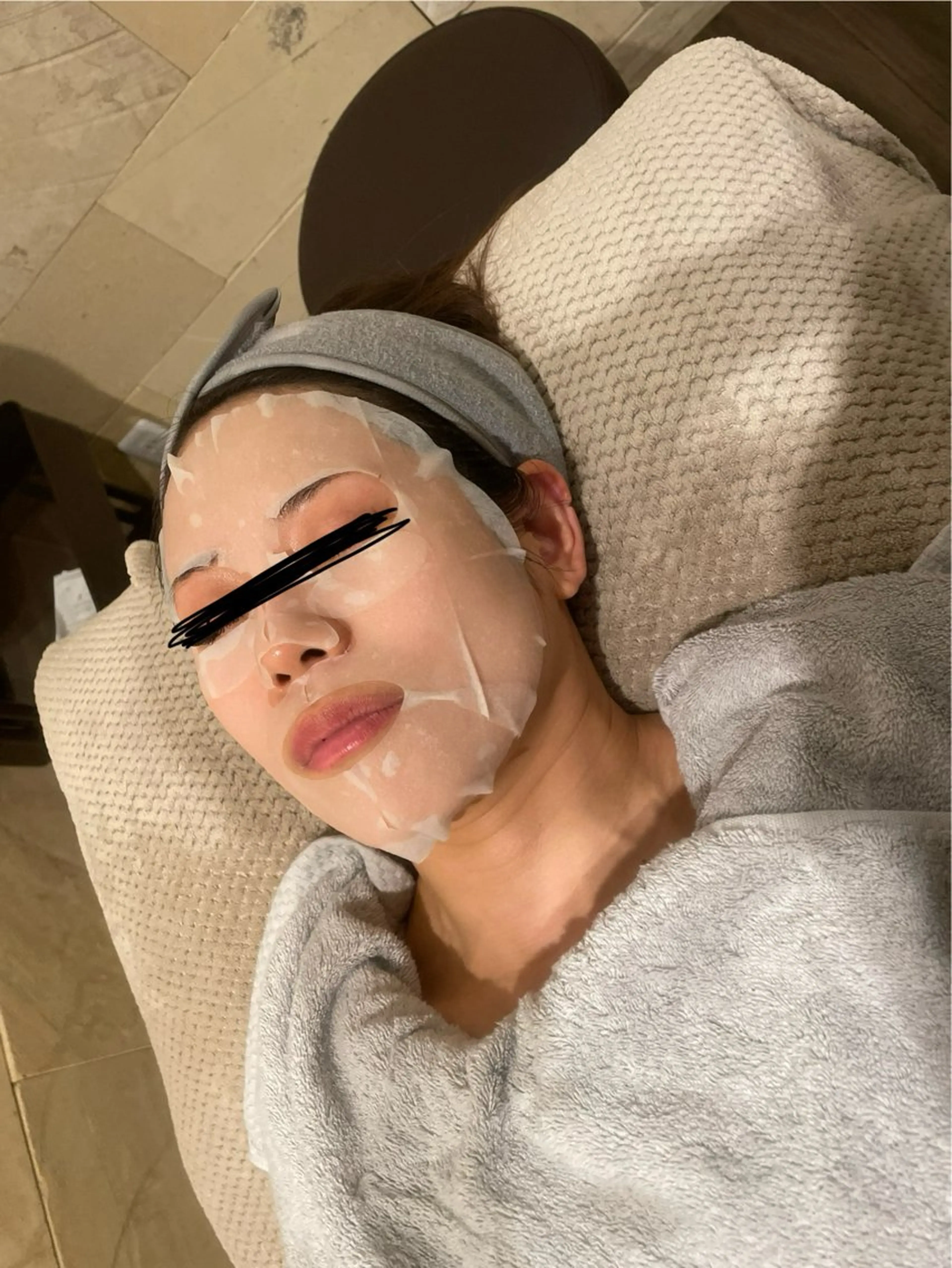 エステ×保湿パックの写真