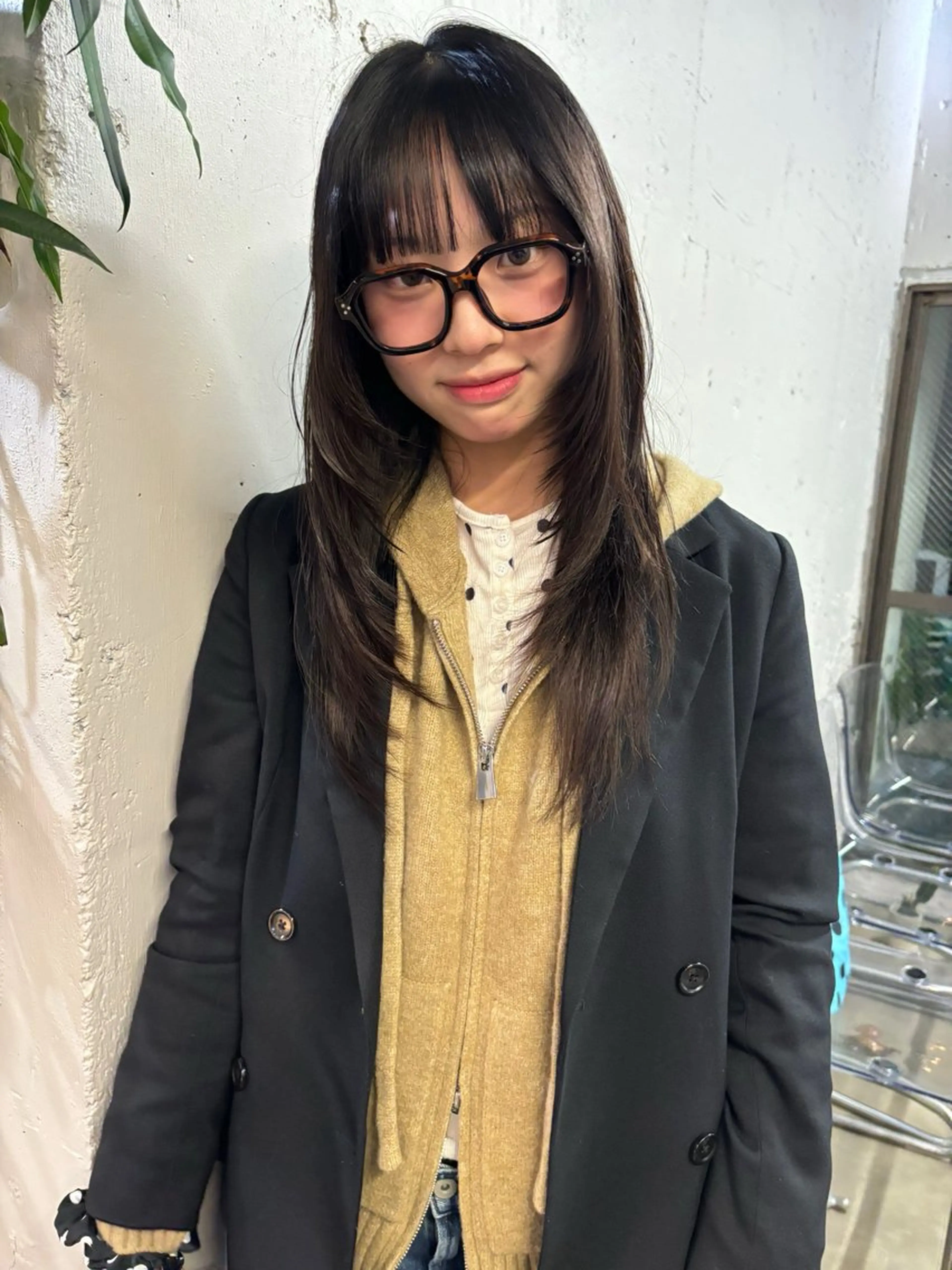 ロング 似合わせレイヤーカ ット　ʚɞ riiのヘアスタイル