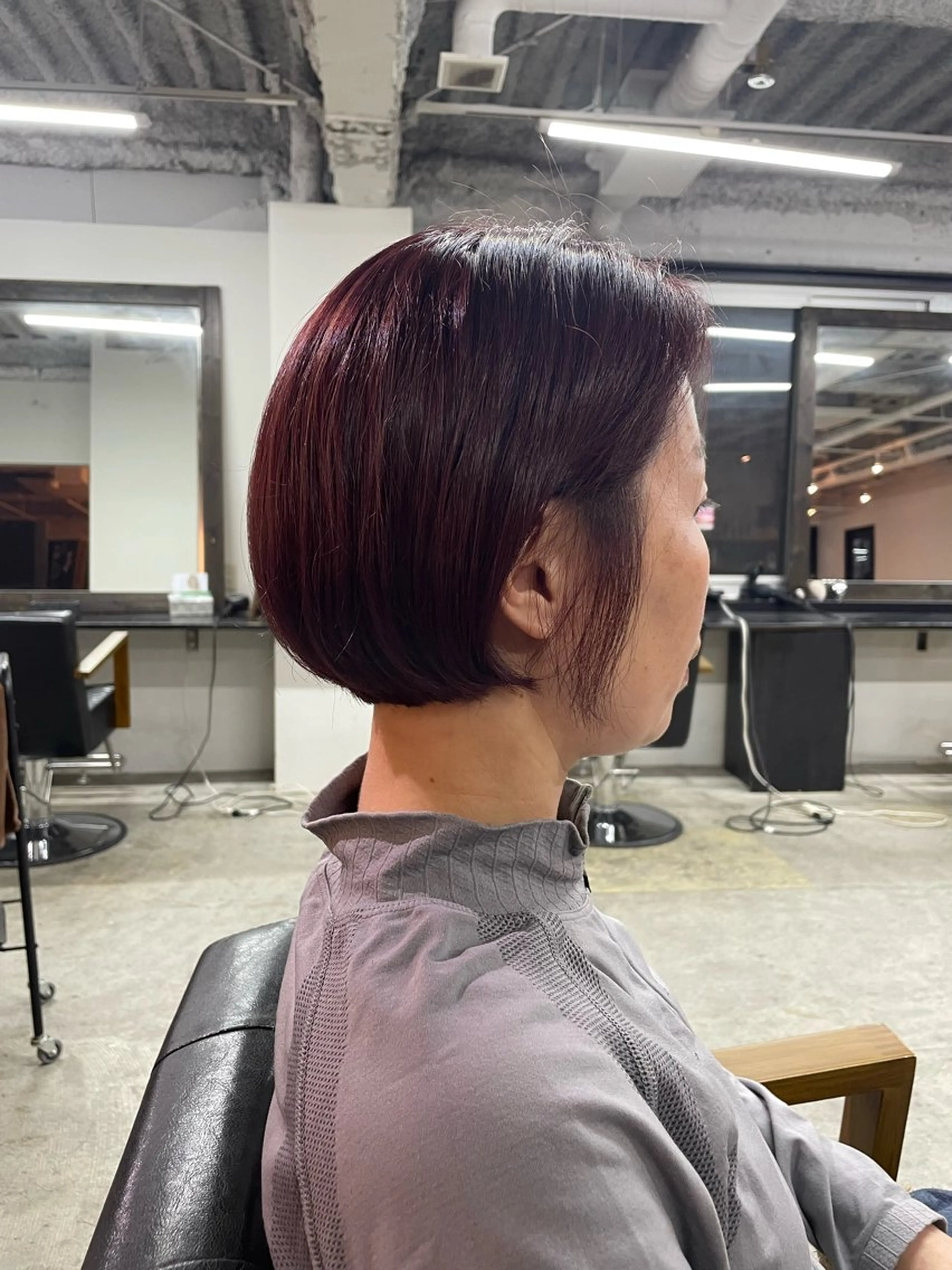 ショート BUDDY  BROWN所属・林 真那のヘアスタイル