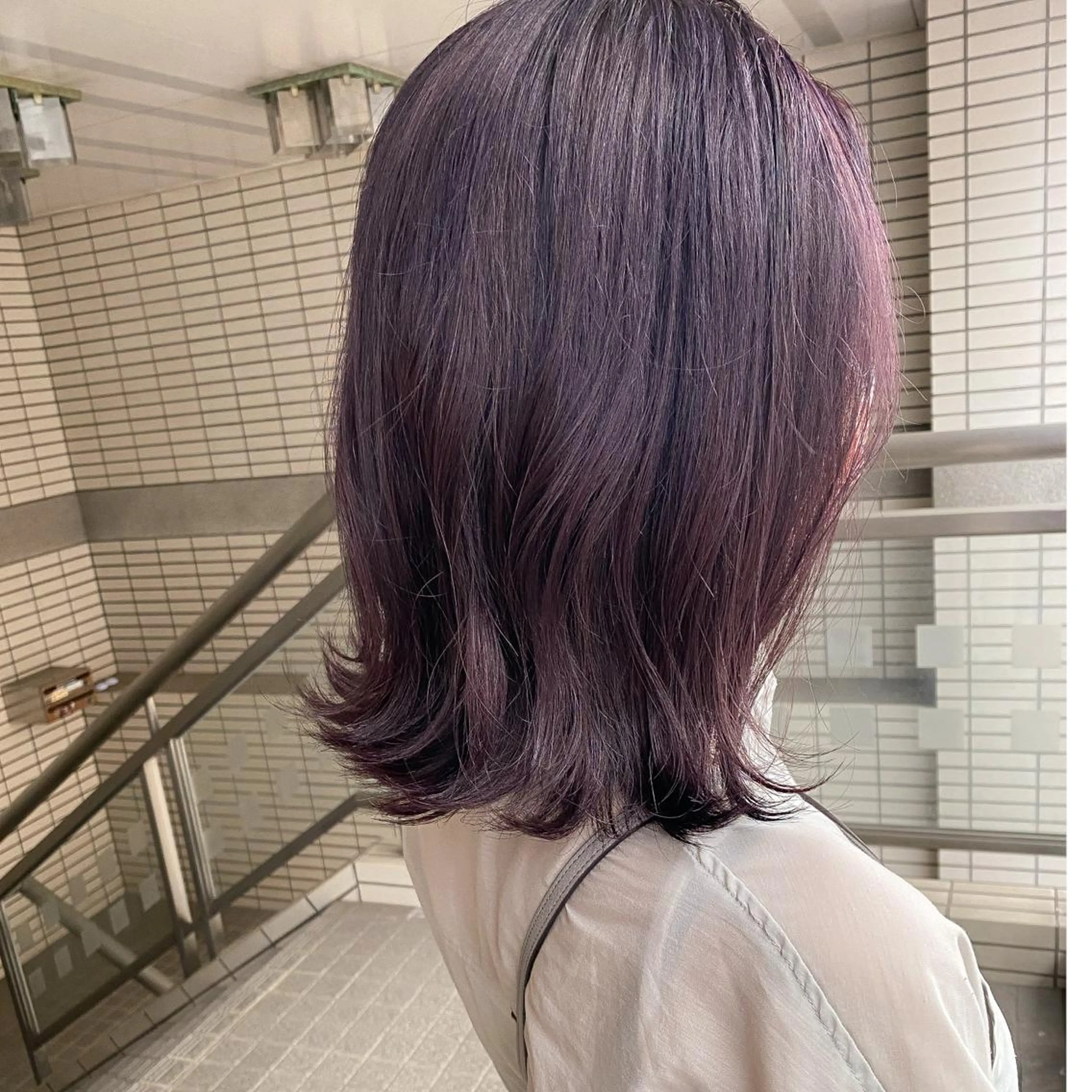 ミディアム カラー LEO所属・坂井田 浩樹のヘアスタイル