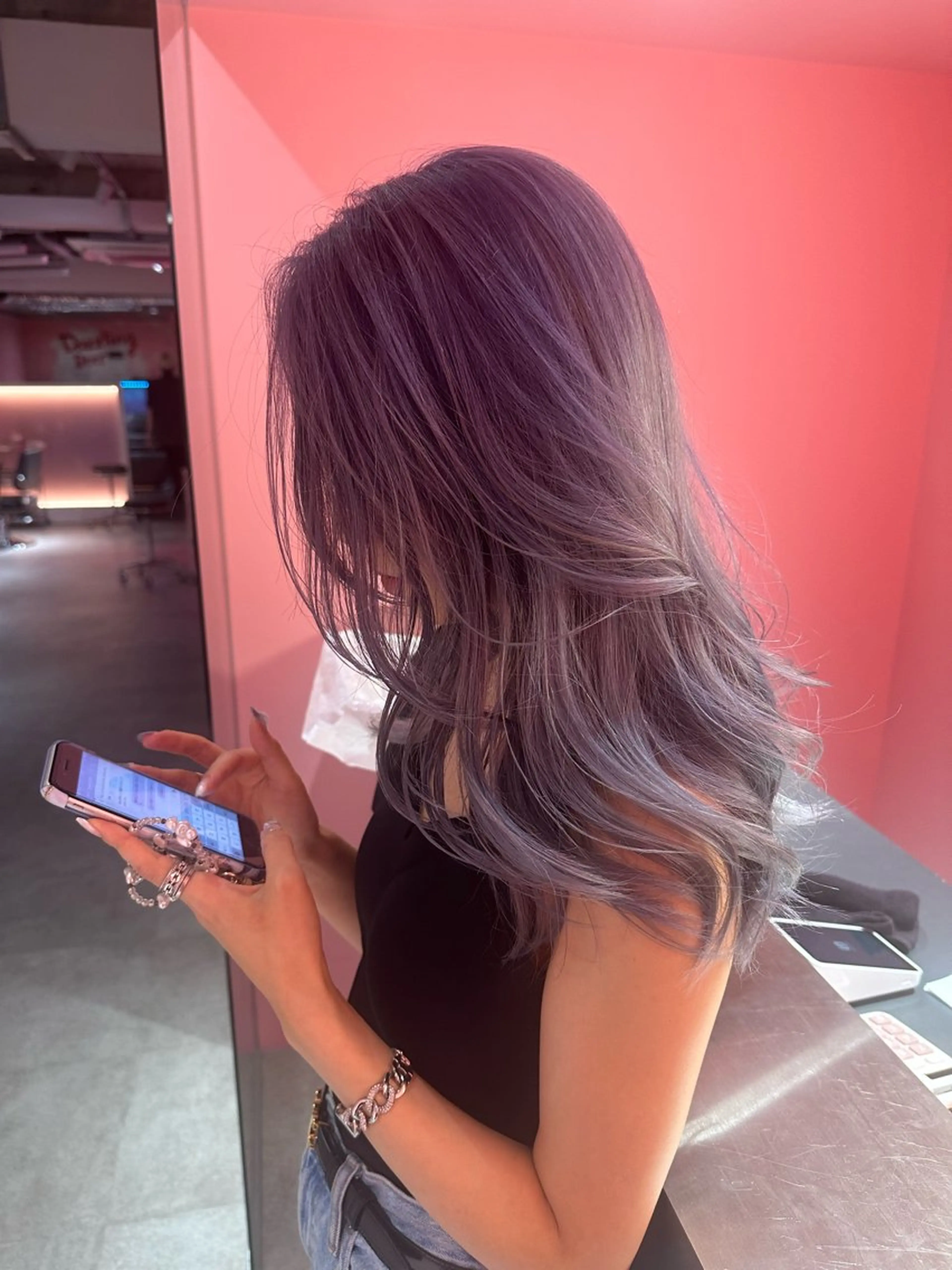 カラー ブリーチカラー 特化/MAHIROのヘアスタイル