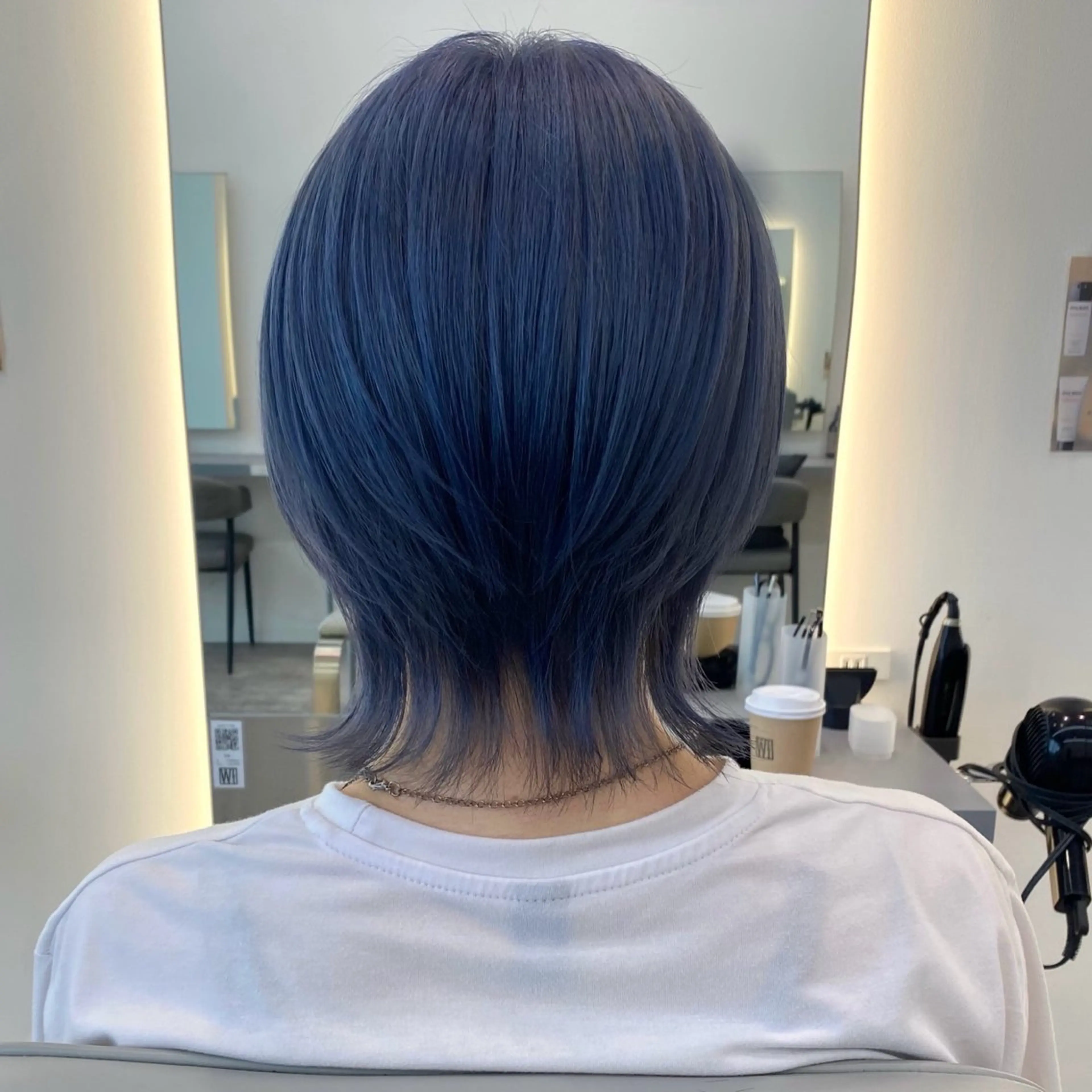 ショート カラー ウルフカット /ブリーチayamiのヘアスタイル