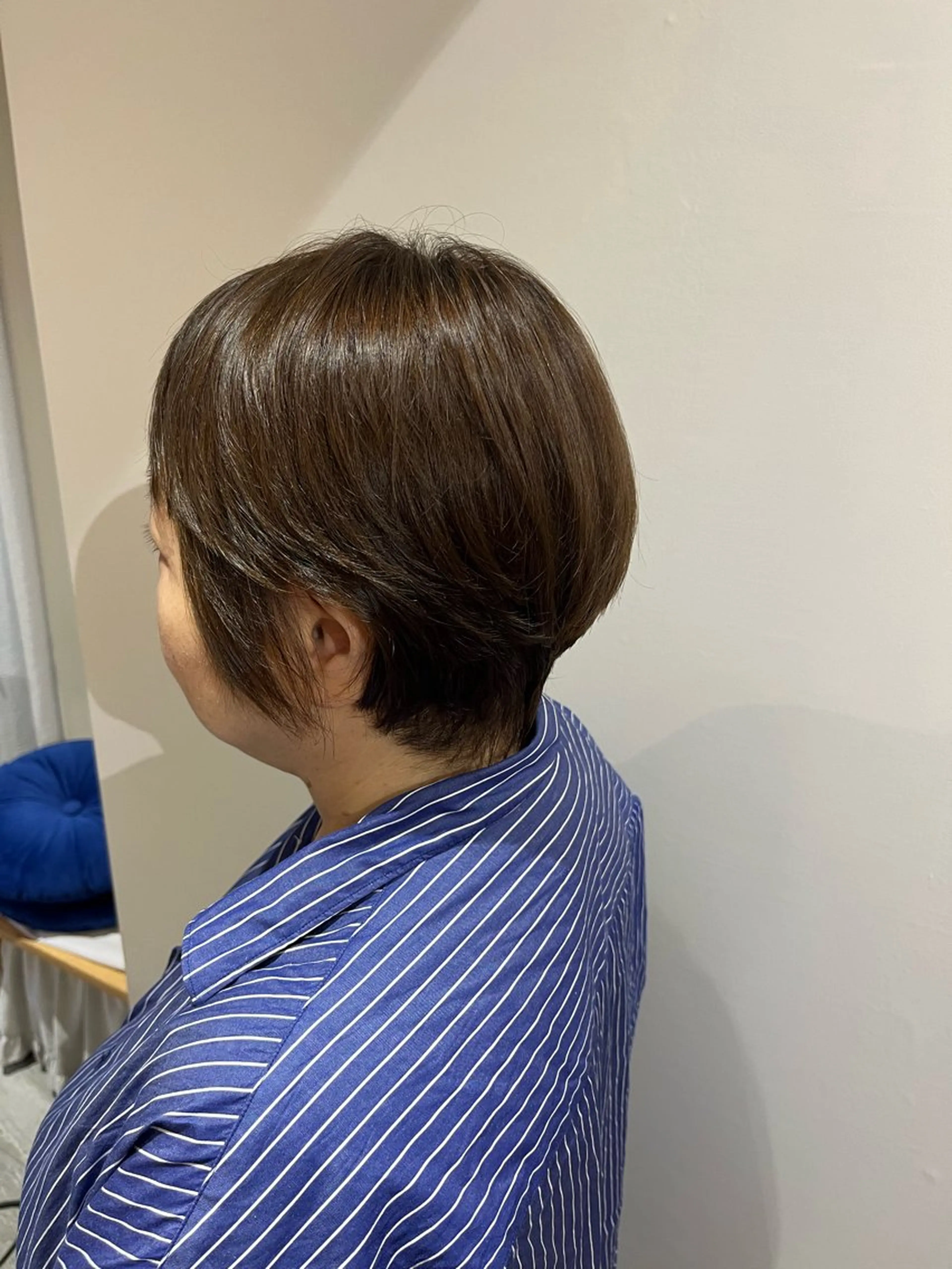 ショート カラー アッシュ 透明感カラー 《PARAGO緑橋》 山田素のヘアスタイル