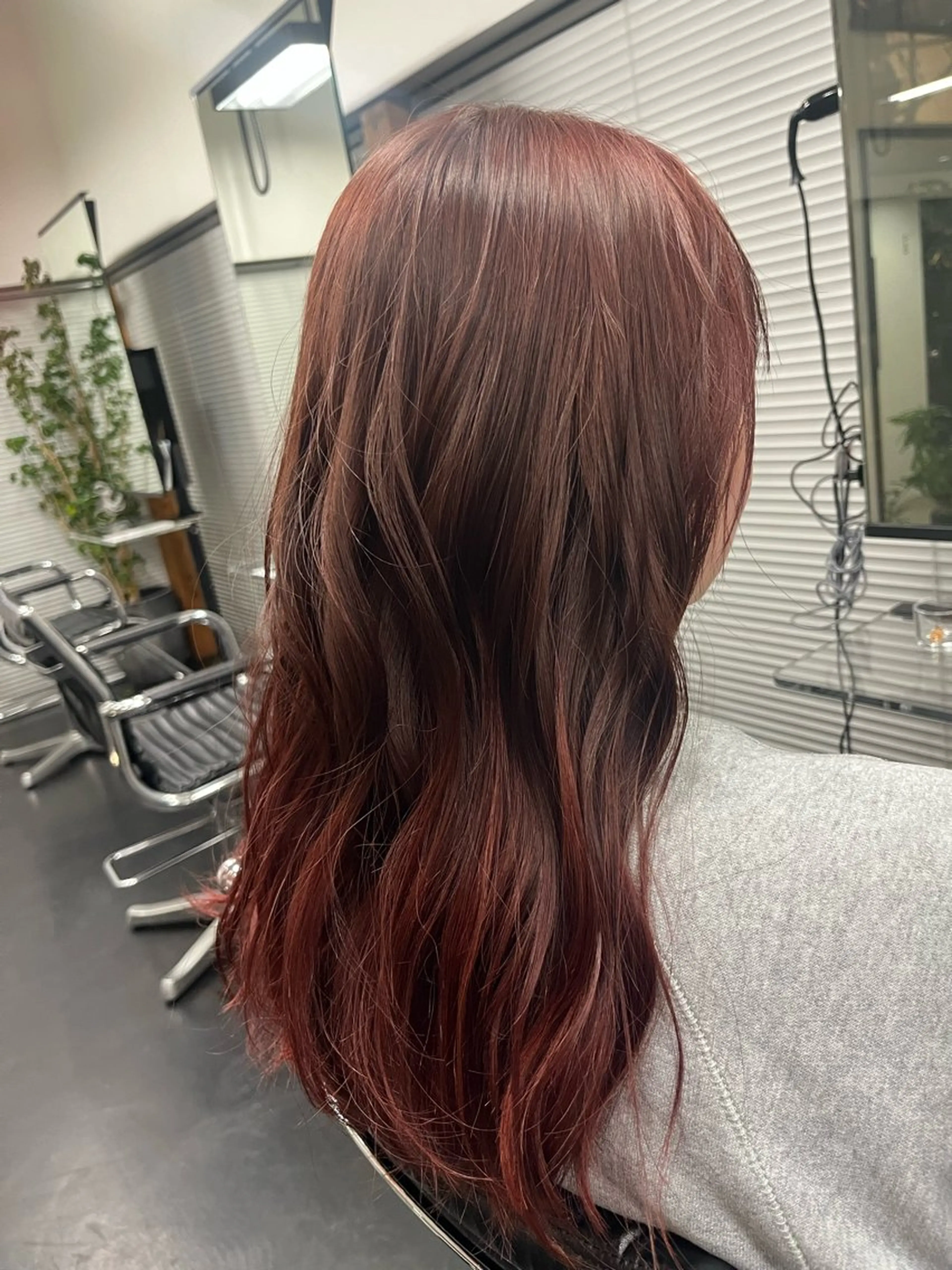 ロング カラー グラデーションカラー パーマ/縮毛矯正 揚村武斗のヘアスタイル