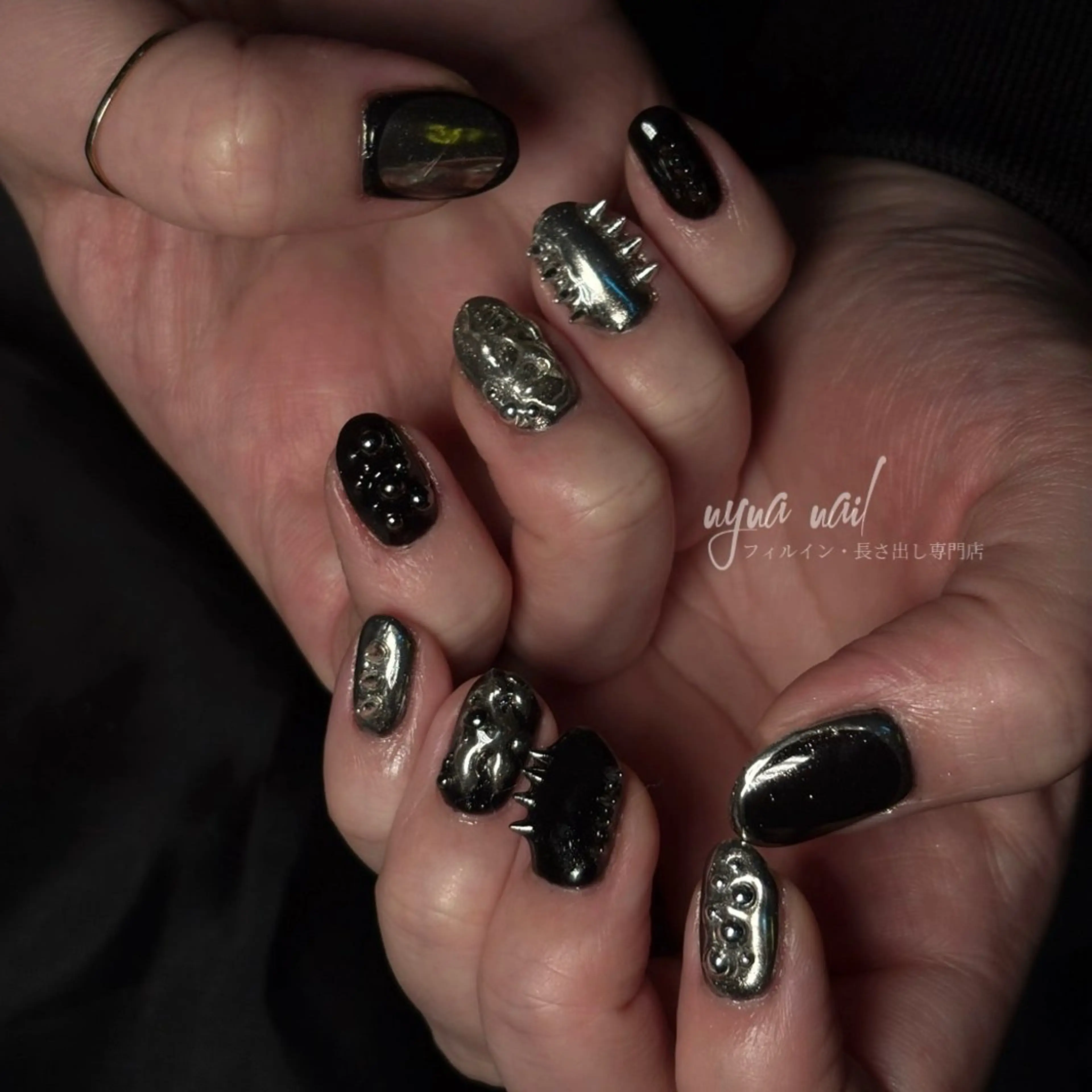 ネイル ハンドネイル Y U K Iのネイルデザイン