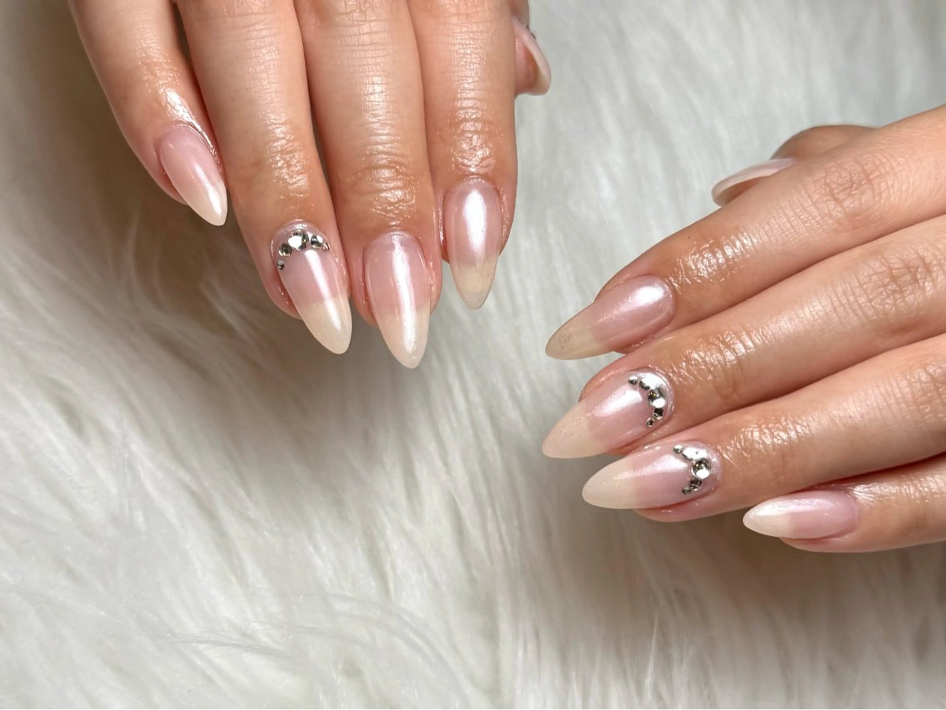 ネイル ハンドネイル ハンドケア peTiT ✨️ yuzuki💞🫧のネイルデザイン