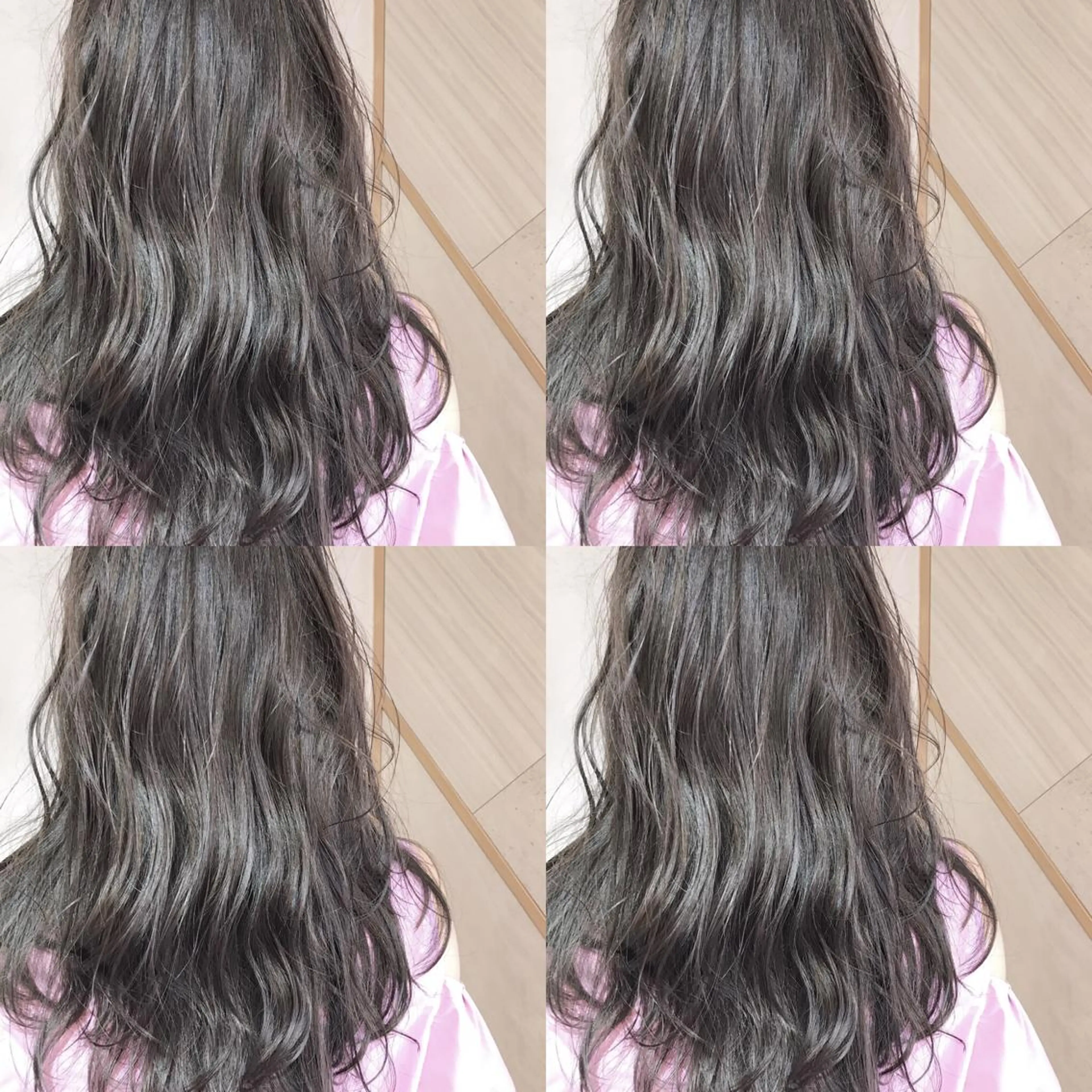 カラー グレージュ ハイライトカラー 髪質改善満足度NO1 山下のヘアスタイル