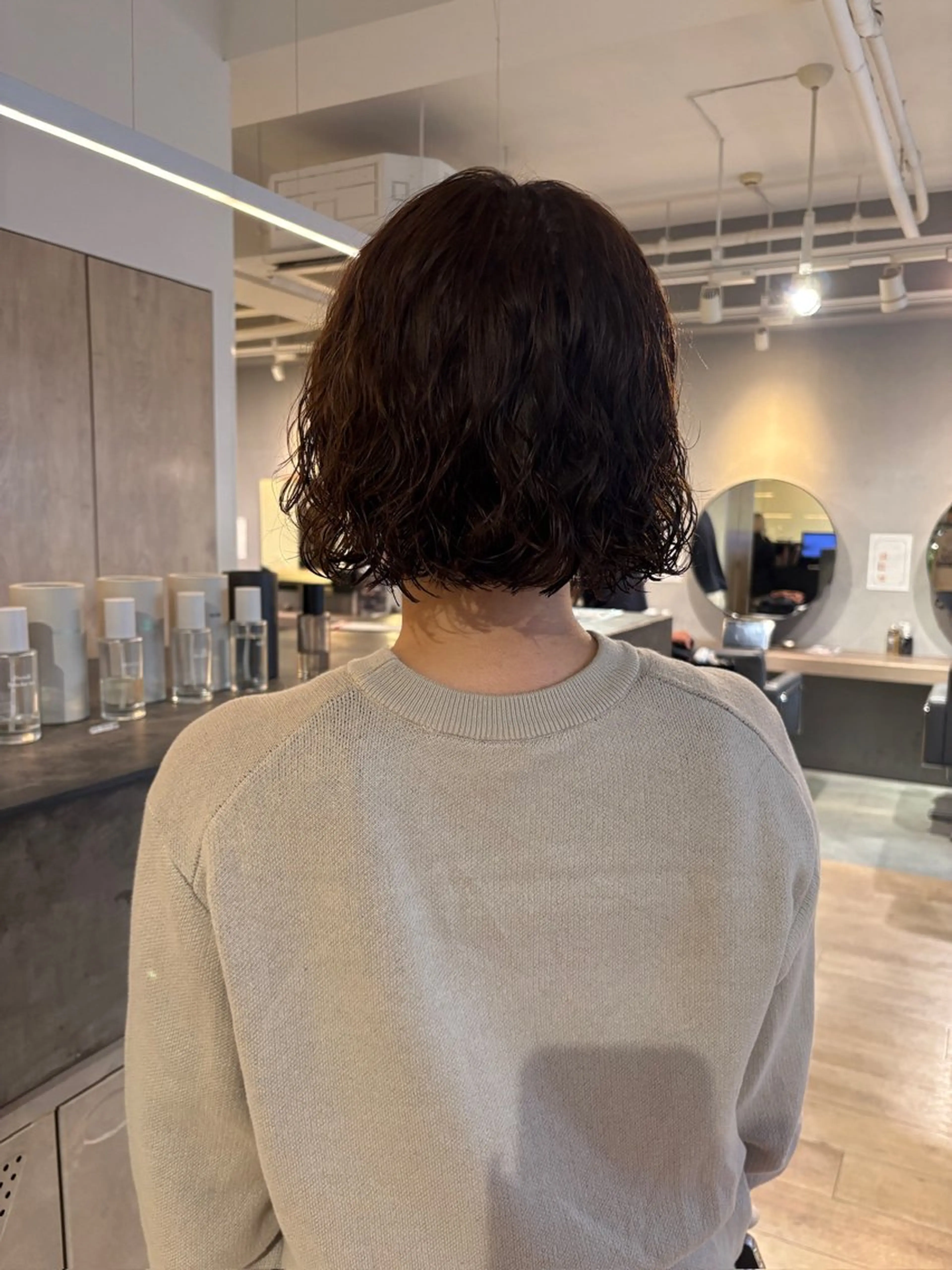 ショート カット パーマ パーマ/ボブ,ロング ヤマシタミウ🌀のヘアスタイル