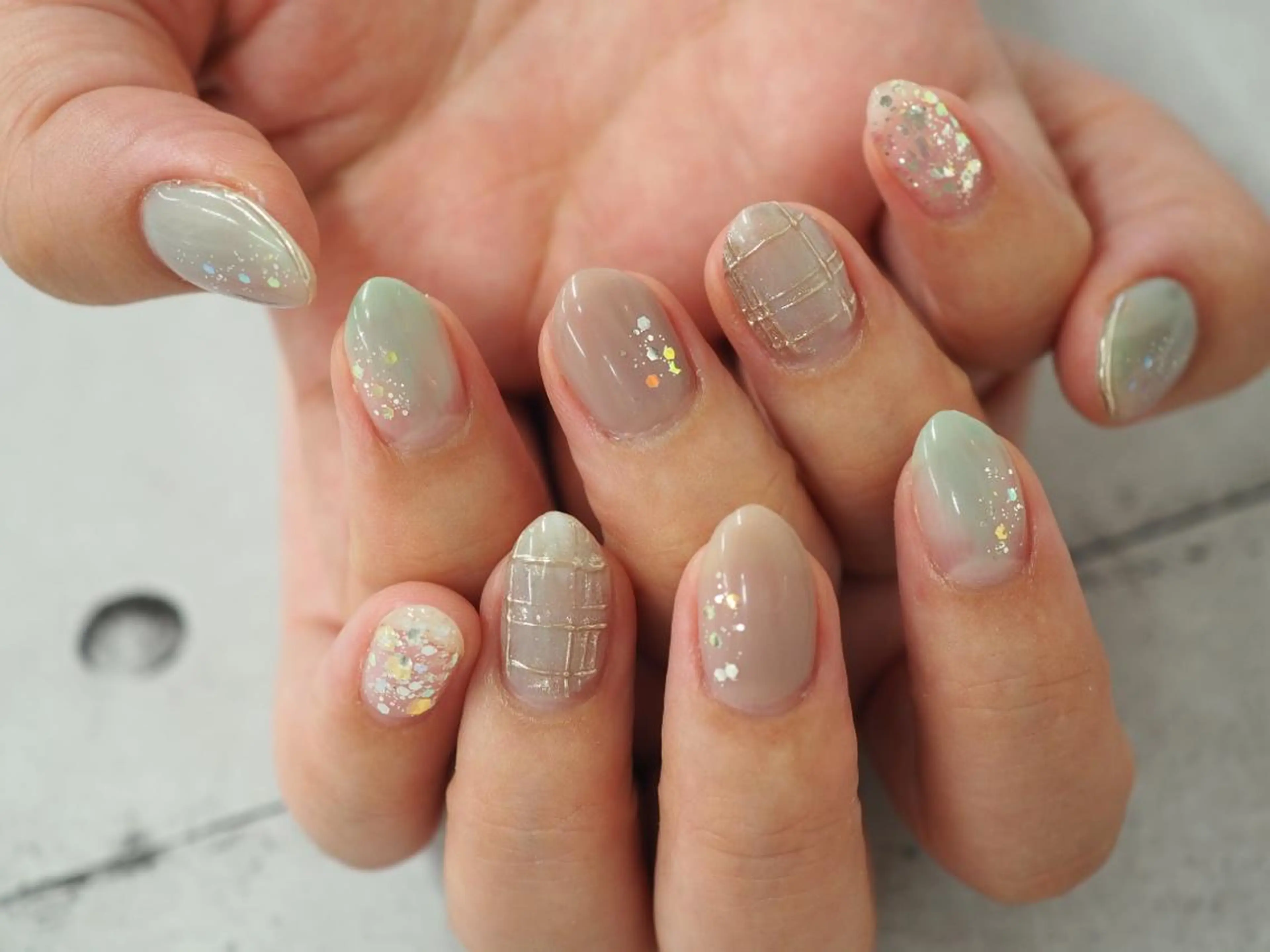 ネイル Glück ...所属・Glück... chikakoのネイルデザイン