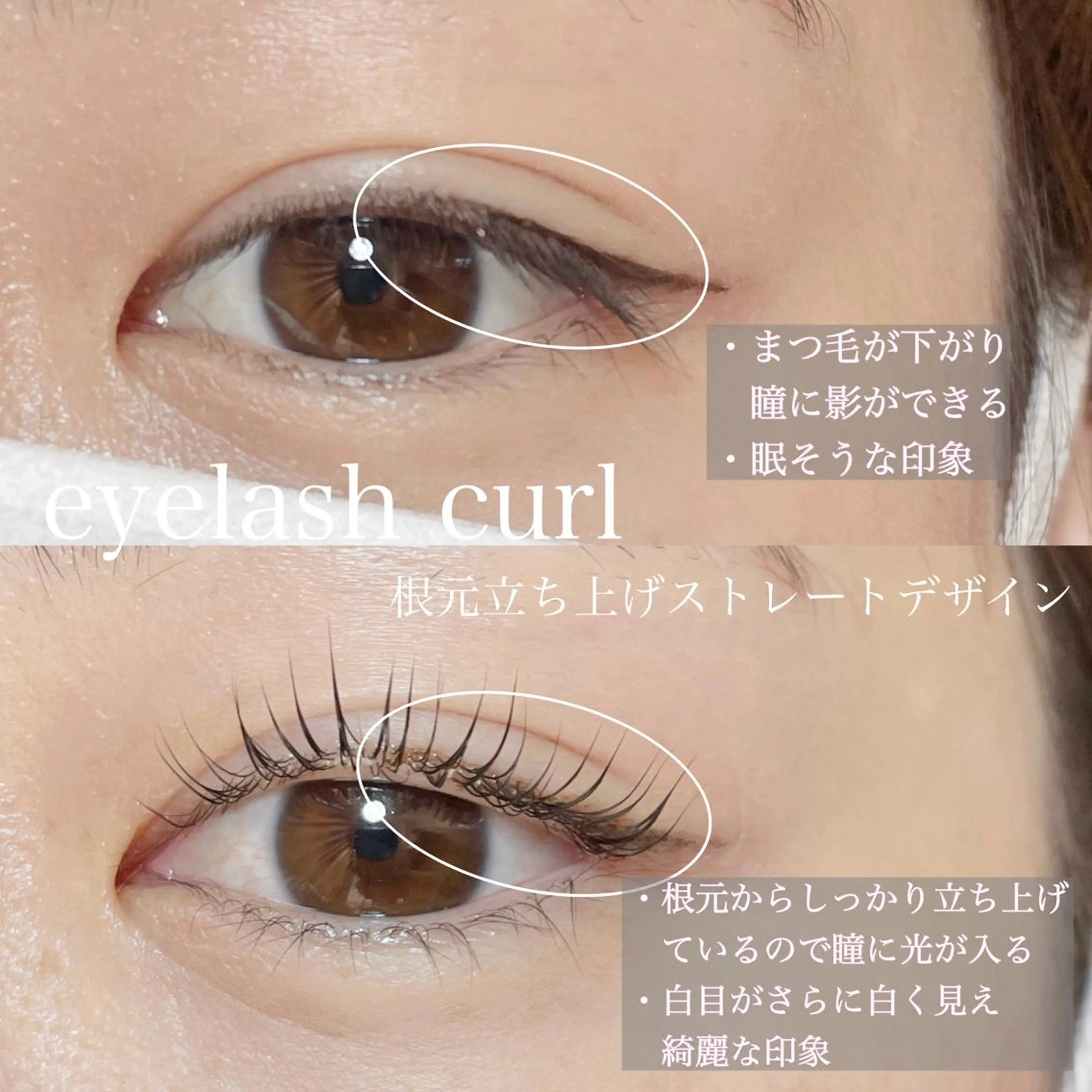 マツエク・マツパ eight eyelash池袋店のマツエク・マツパデザイン