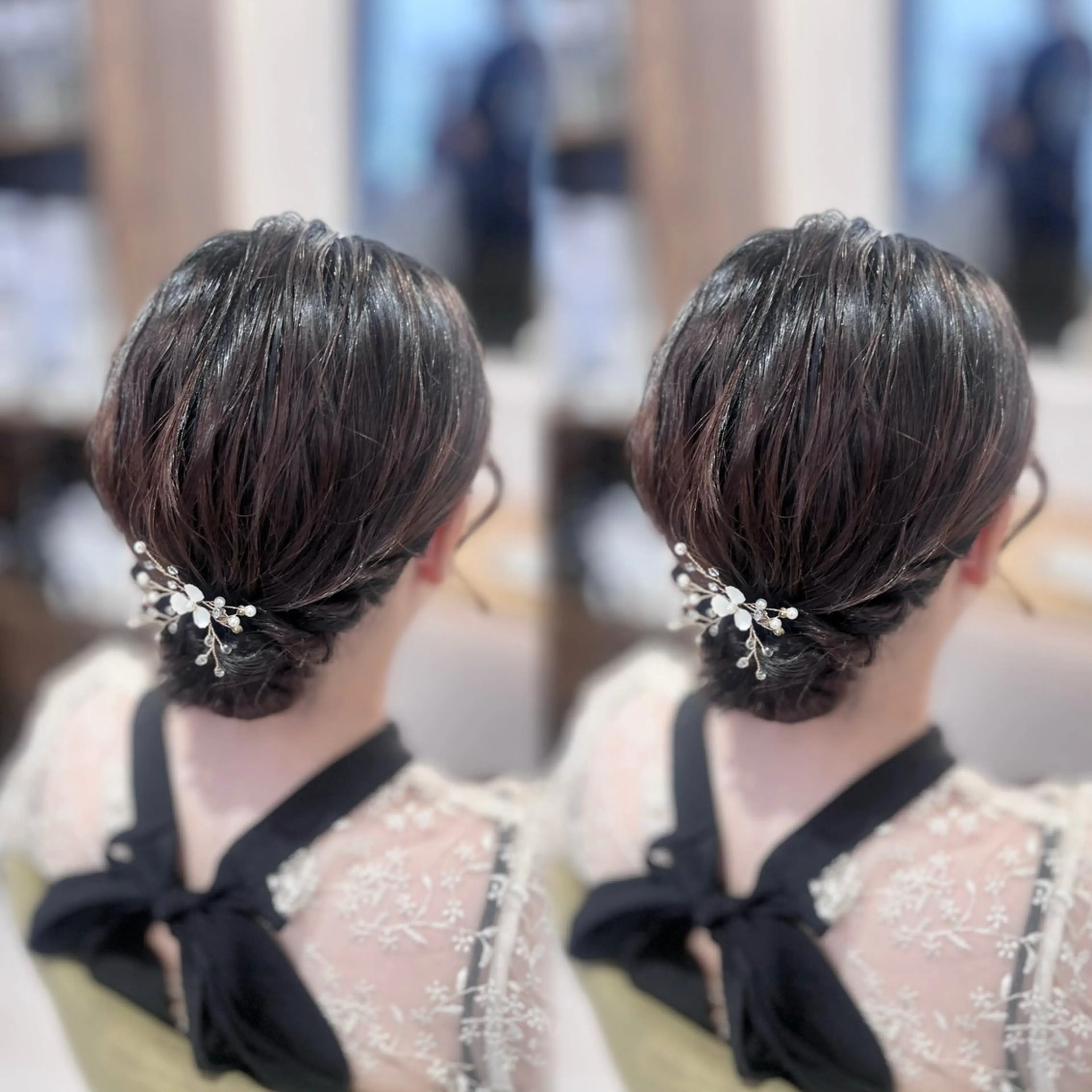 ミディアム yume lovisのヘアスタイル