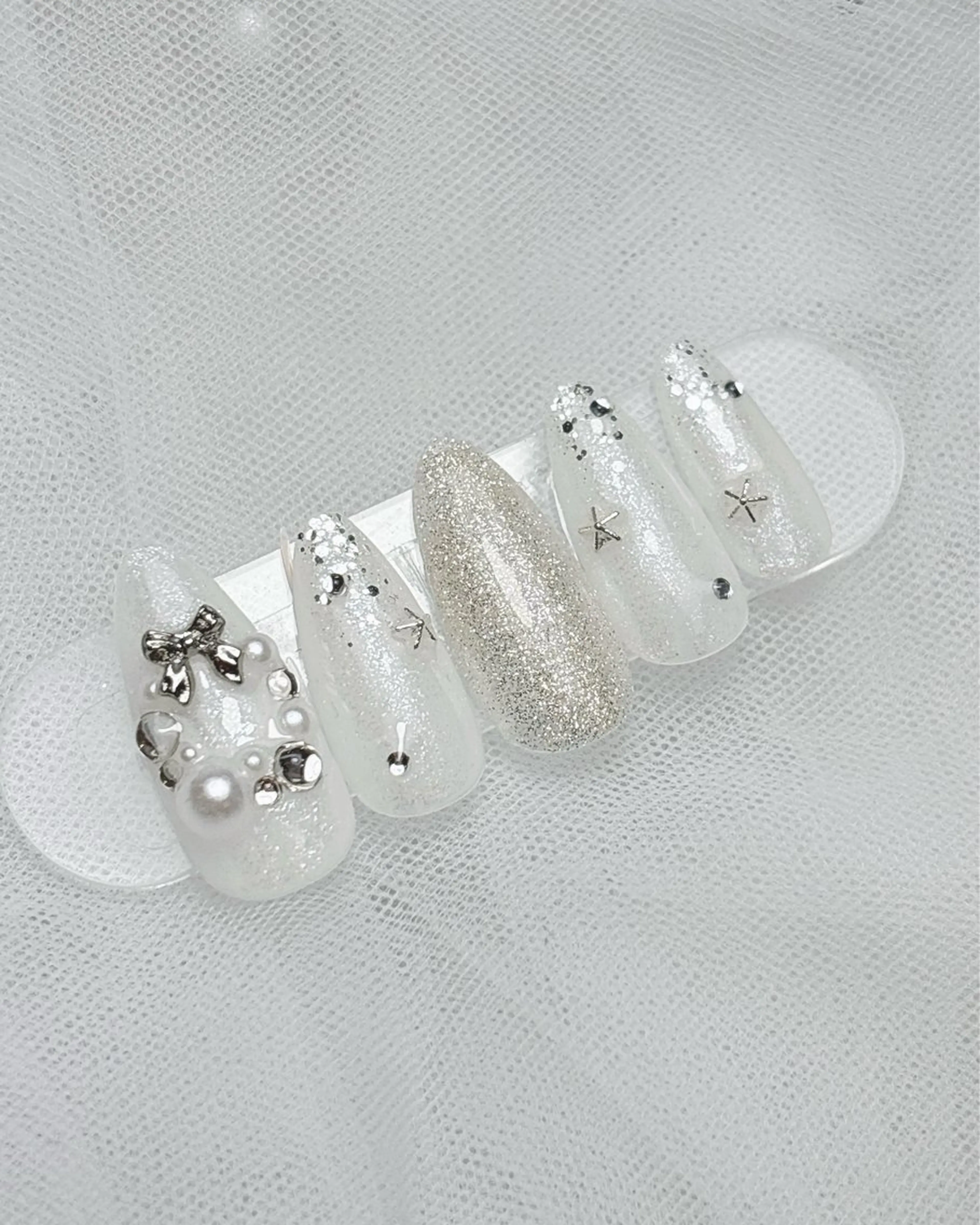 1月限定❣️チップ長さだしジェル/定額アート/デザインサンプルから選べる/オフケア込✨チップオフ¥500の写真