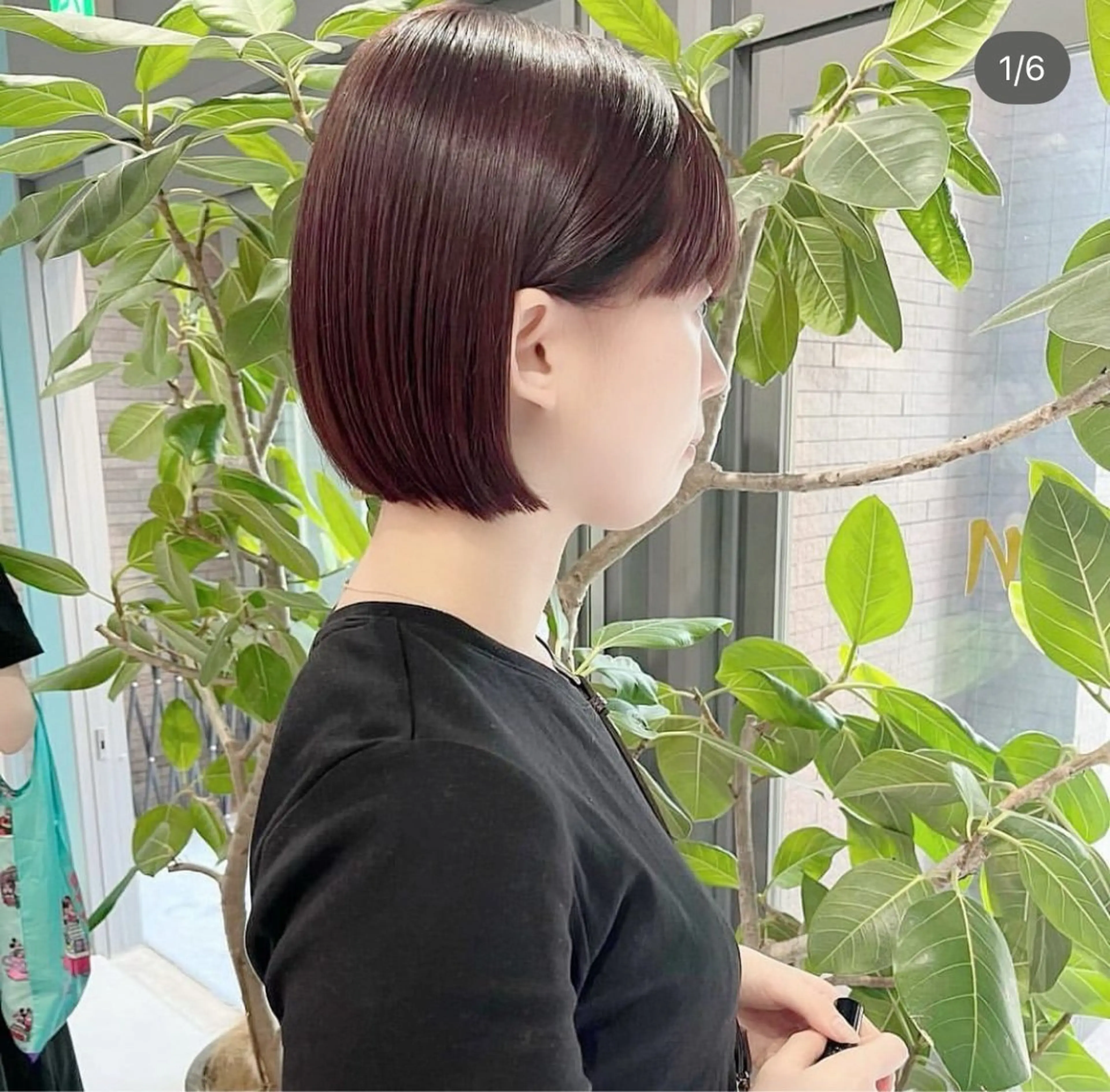 ショート カラー 伊藤 優里のヘアスタイル