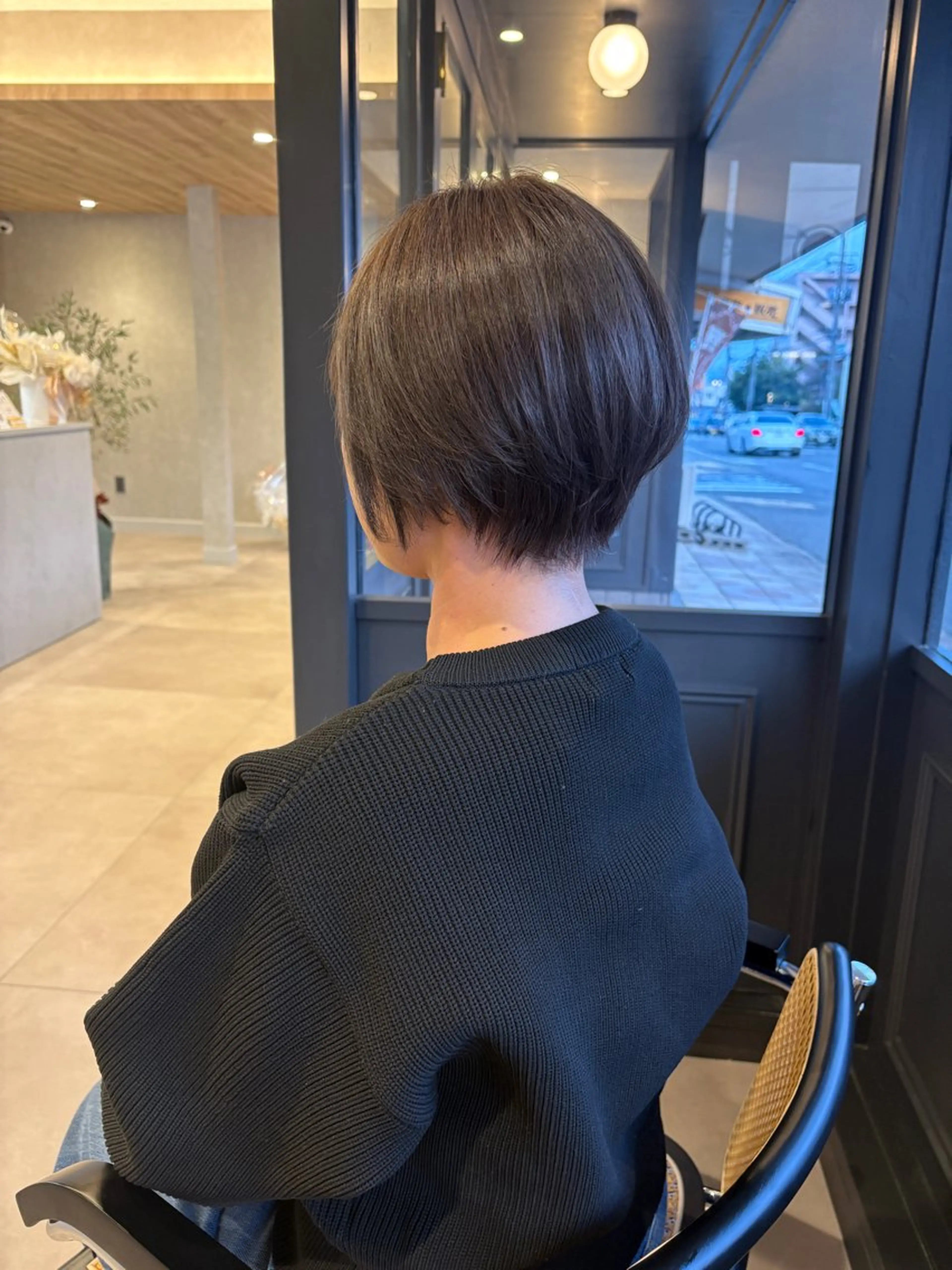 ショート アッシュ アッシュグレー アッシュグレージュ カット ヘアカラー トリートメント ✨NEW OPEN/ 美髪矯正/山田千里✨のヘアスタイル
