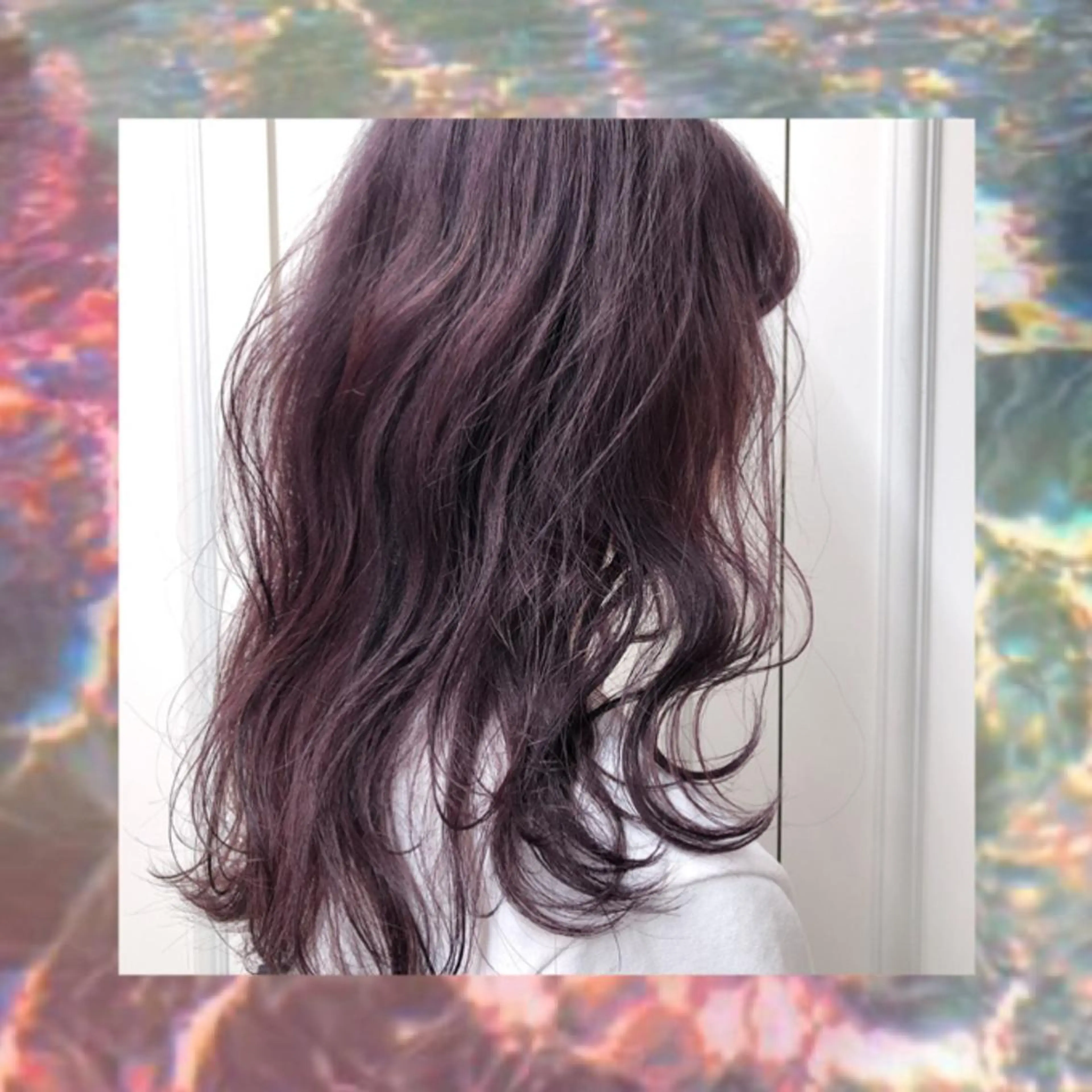 ロング カラー ヘアアレンジ メンズ キッズ ネイル マツエク・マツパ 透明感カラー/推しカ ラー☁️JURAのヘアスタイル