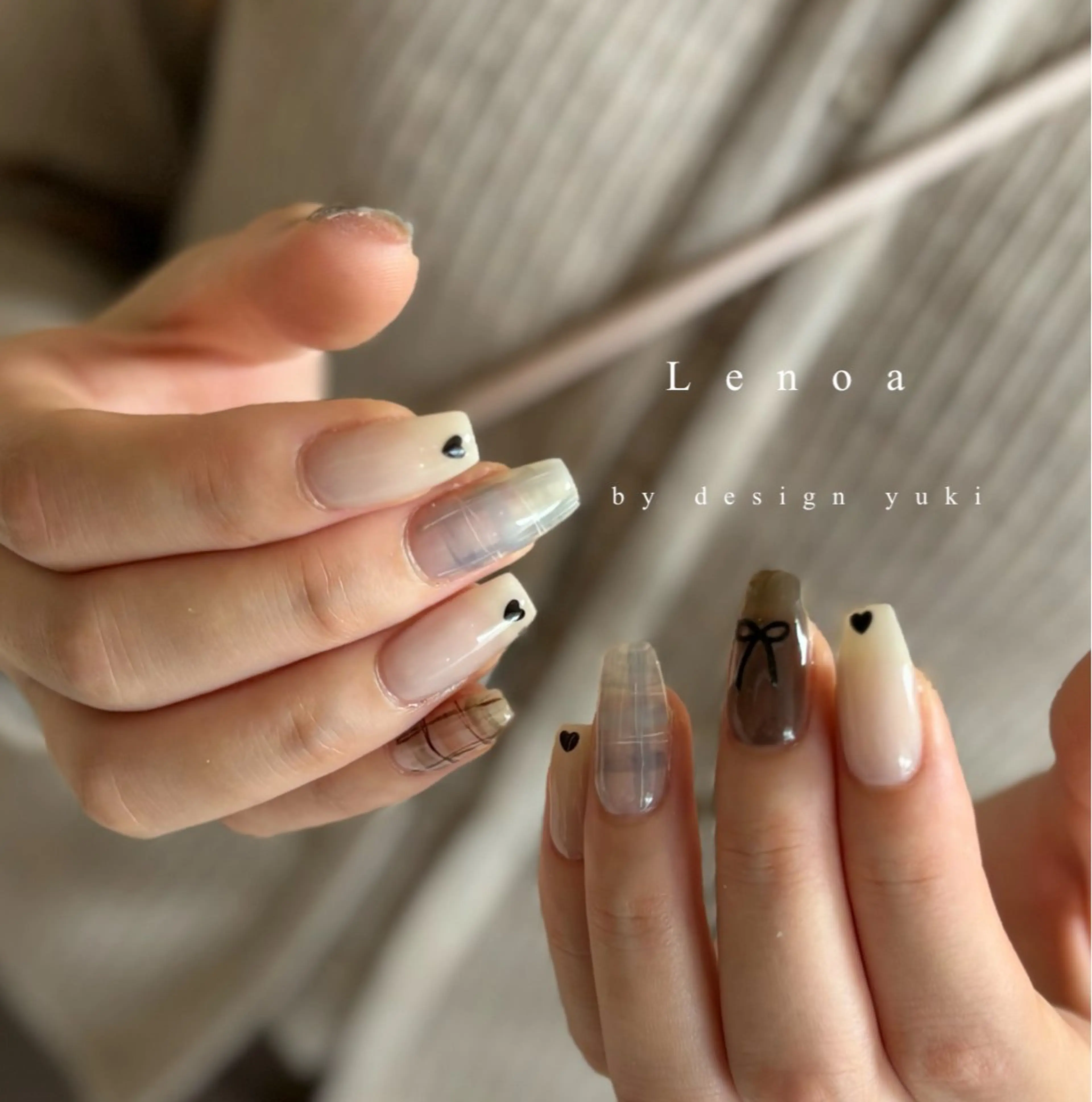 ネイル ハンドネイル Lenoa Yukiのネイルデザイン