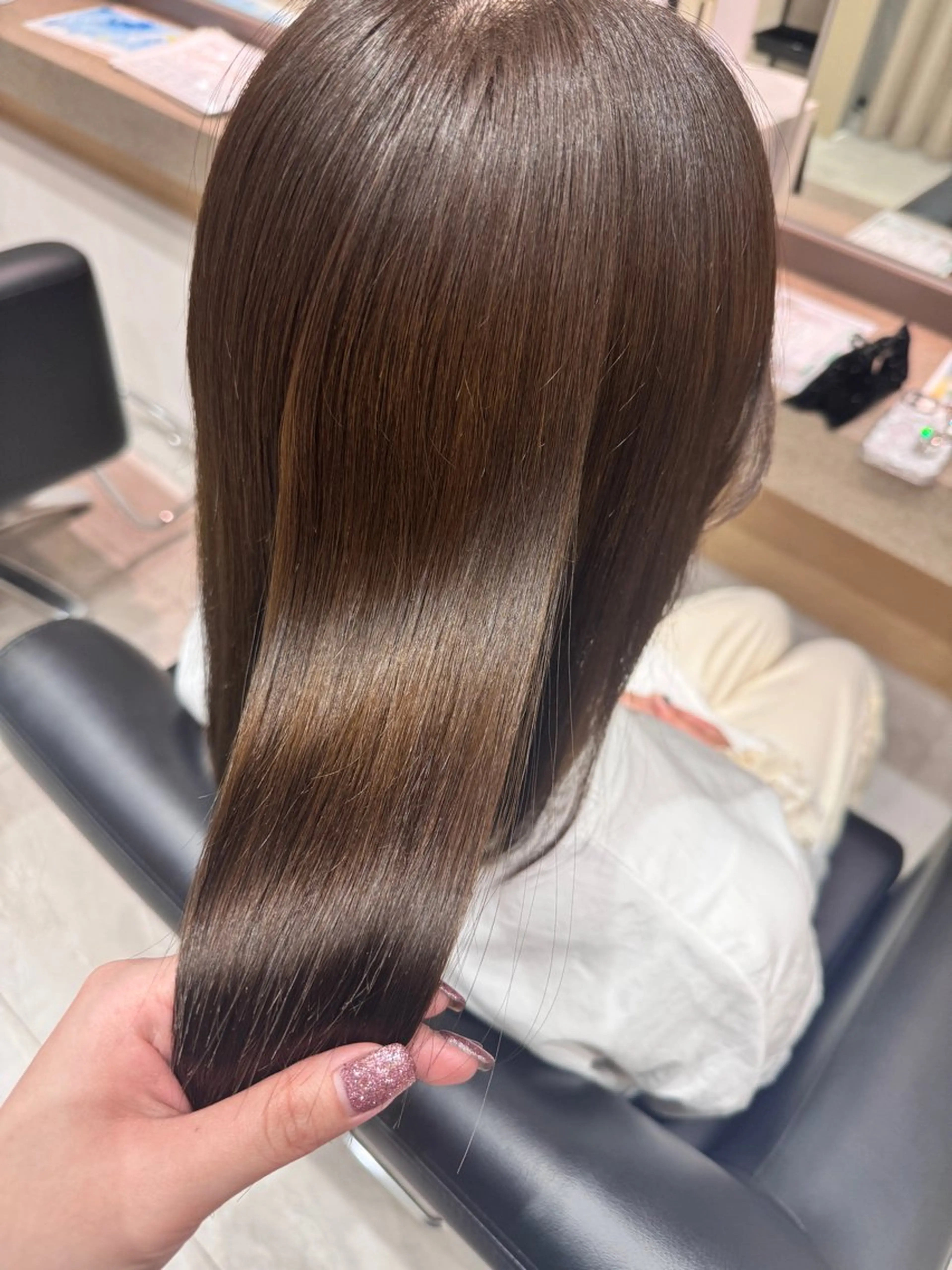 ミディアム カラー ブラウンカラー sakura❀/板橋 モデル募集中🪄︎︎のヘアスタイル