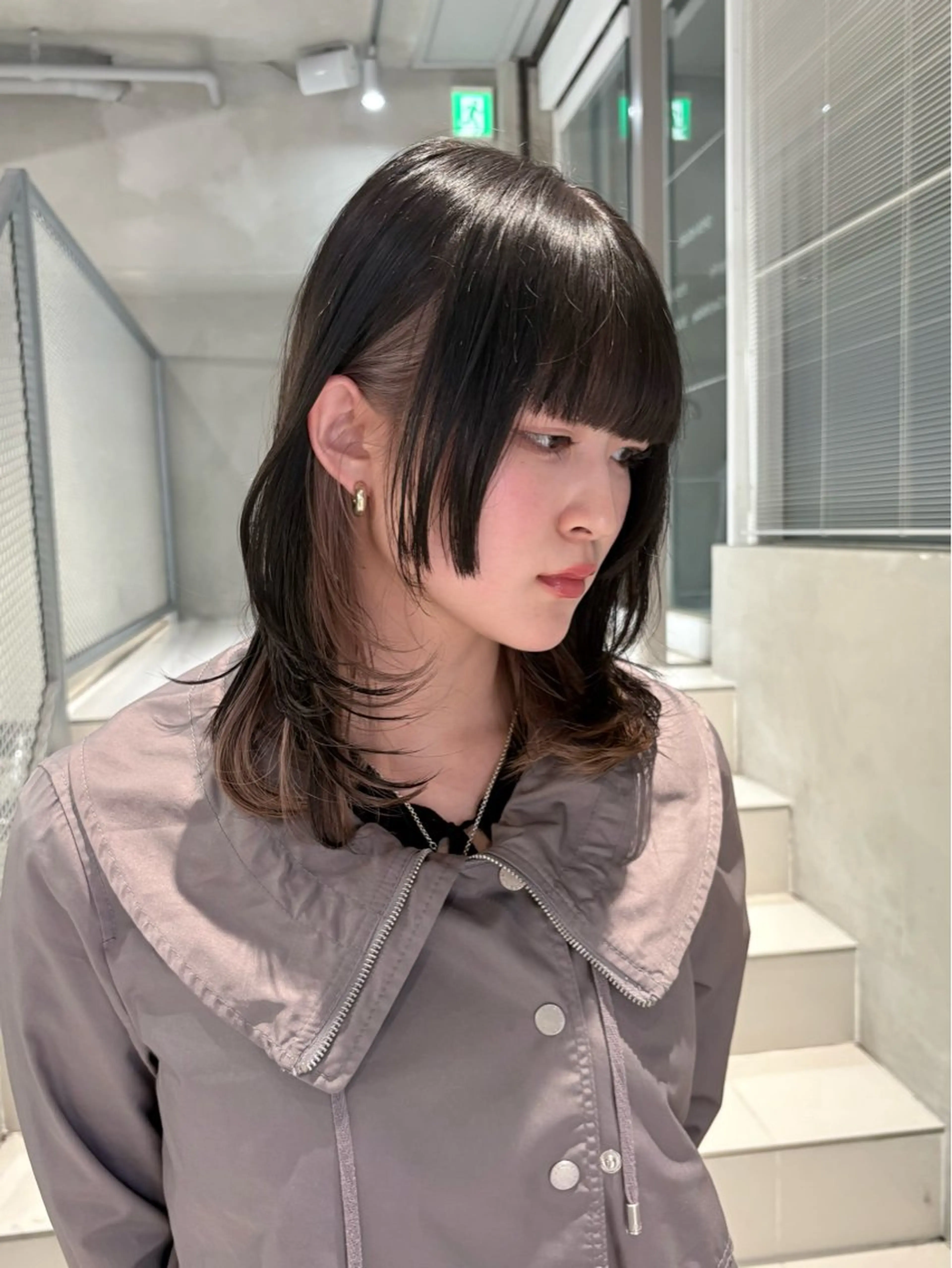 カラー ヘアカラー くすみカラー/ブリ ーチ seina★のヘアスタイル