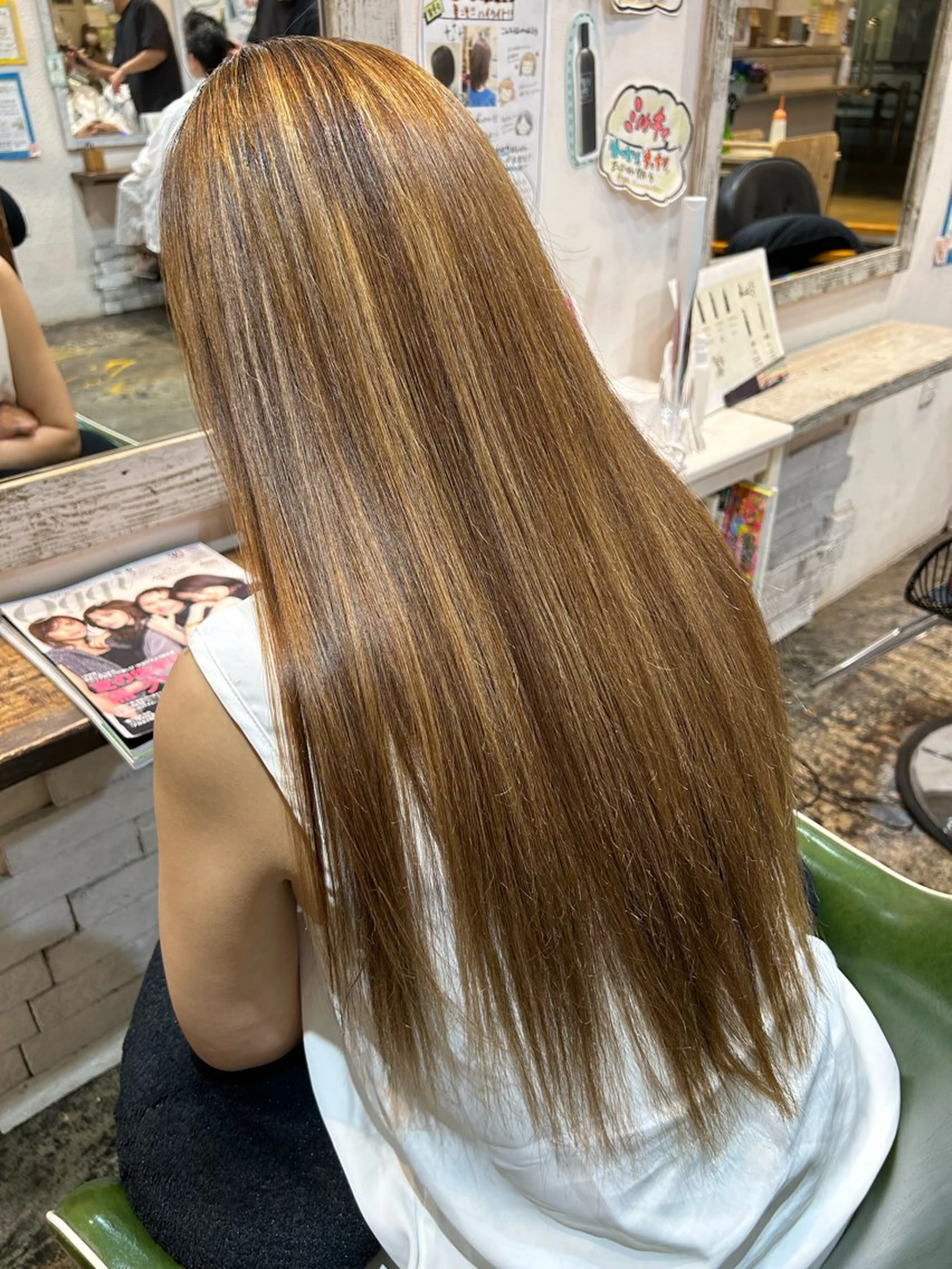 ロング 酸性ストレート Cocorokara所属・佐藤 良祐のヘアスタイル