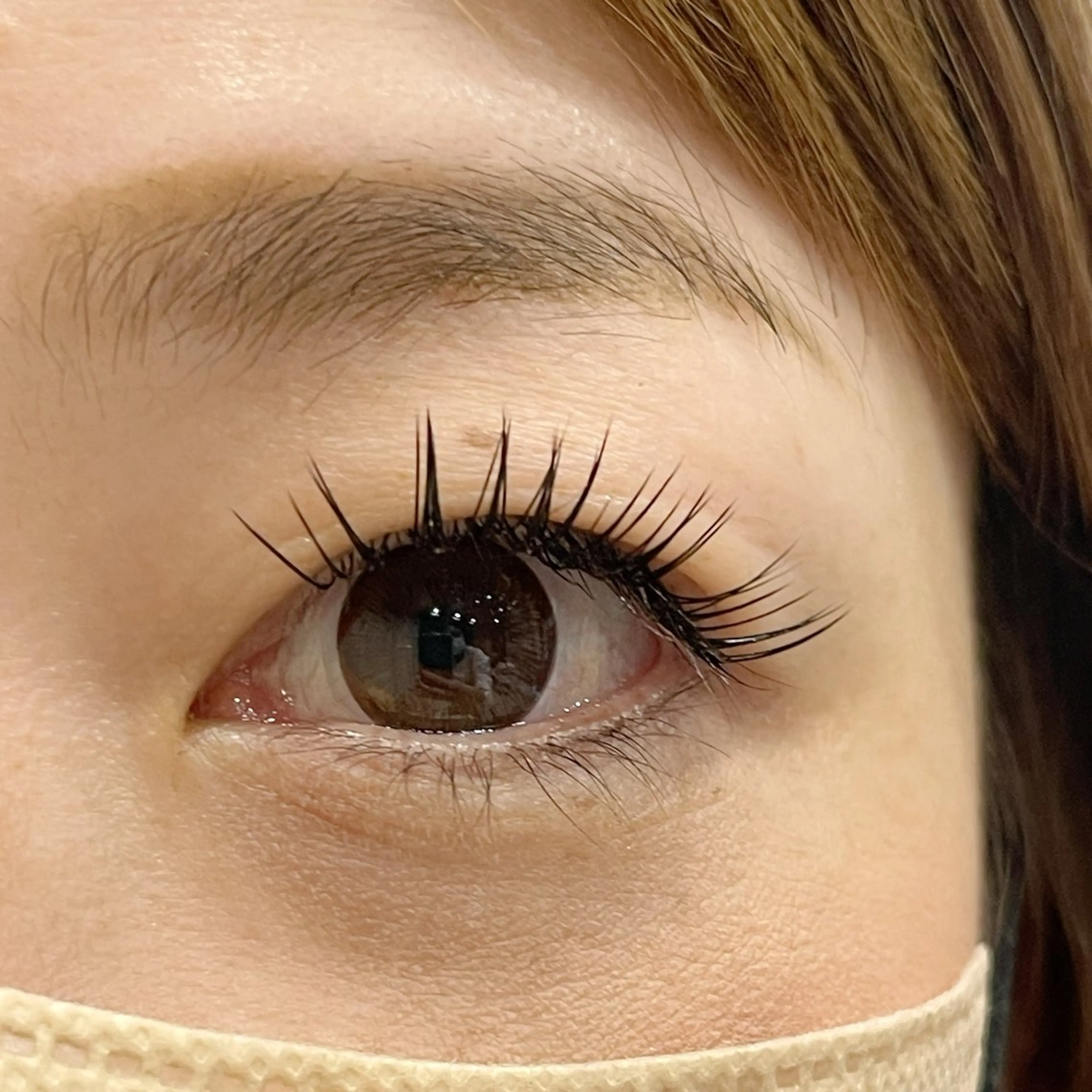 マツエク・マツパ フラットラッシュ マツエク Be_beauty studio所属・be_ なつきの眉毛・アイブロウイメージ