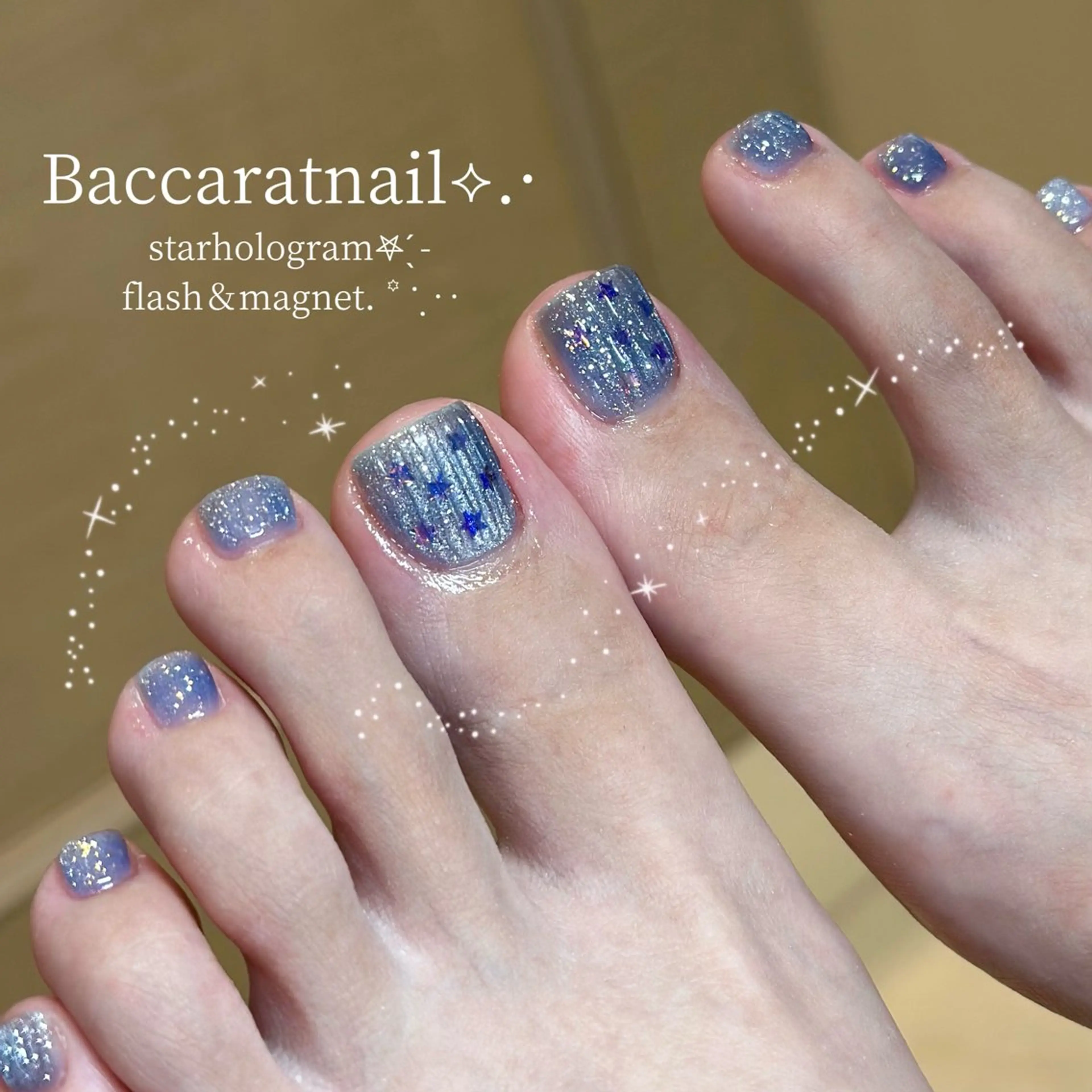 フットお持ち込みデザイン౨ৎ⋆˚。⋆の写真