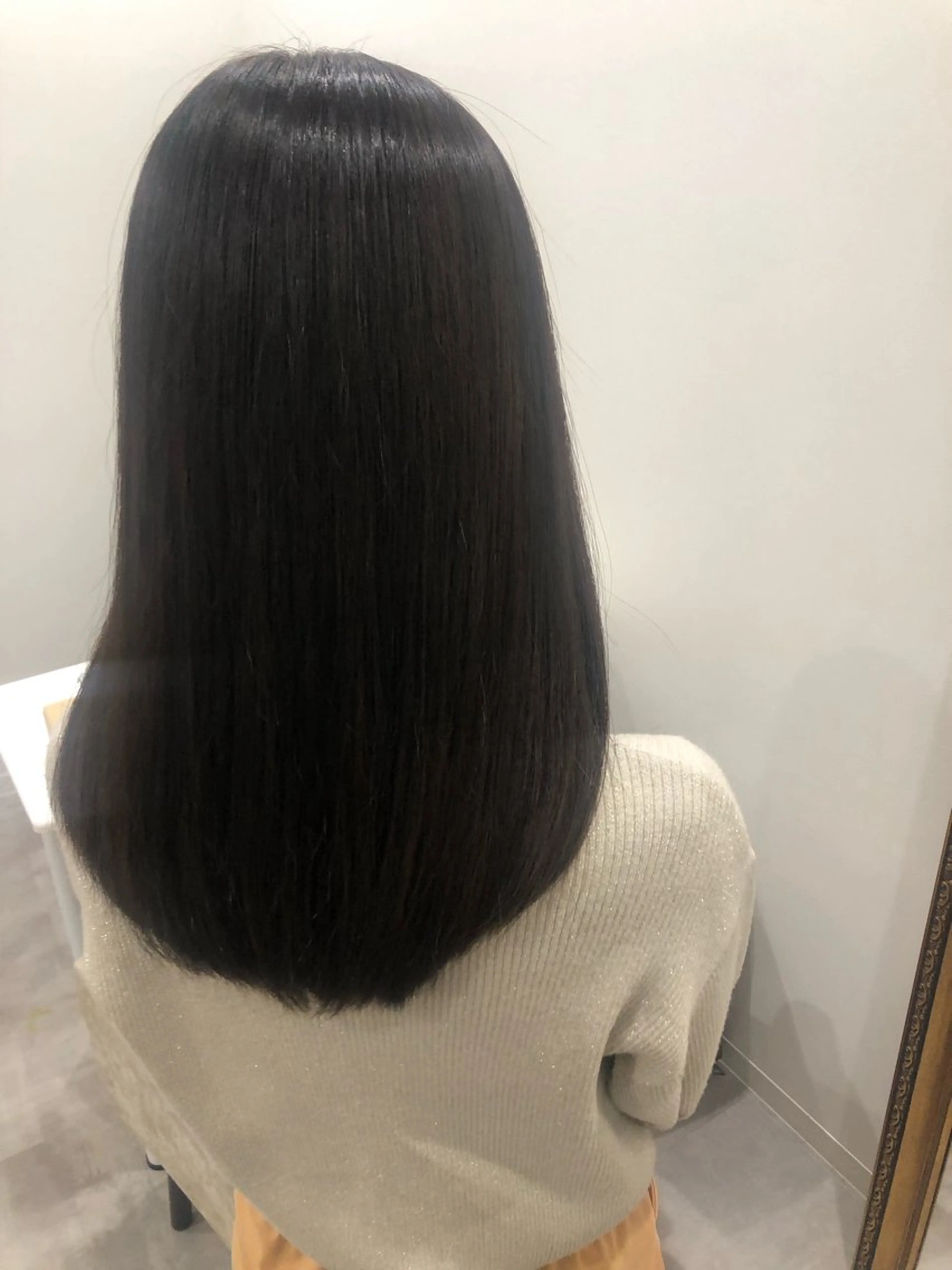 セミロング 髪質改善 ⭐️艶髪⭐️髪質改善 newi町田 山本のヘアスタイル