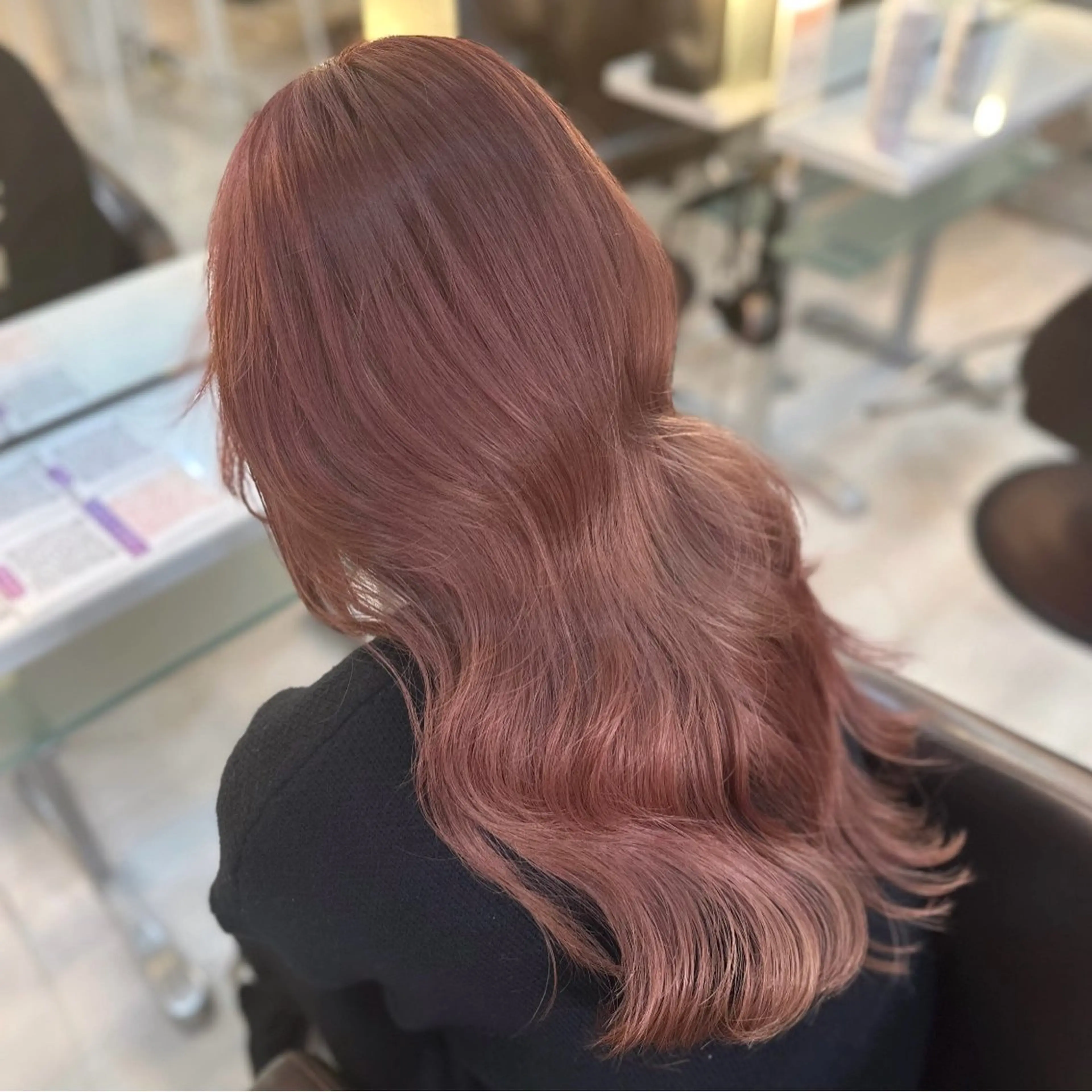 ロング カット ヘアカラー トリートメント 🇺🇸ハイライト 🌵satsukiのヘアスタイル