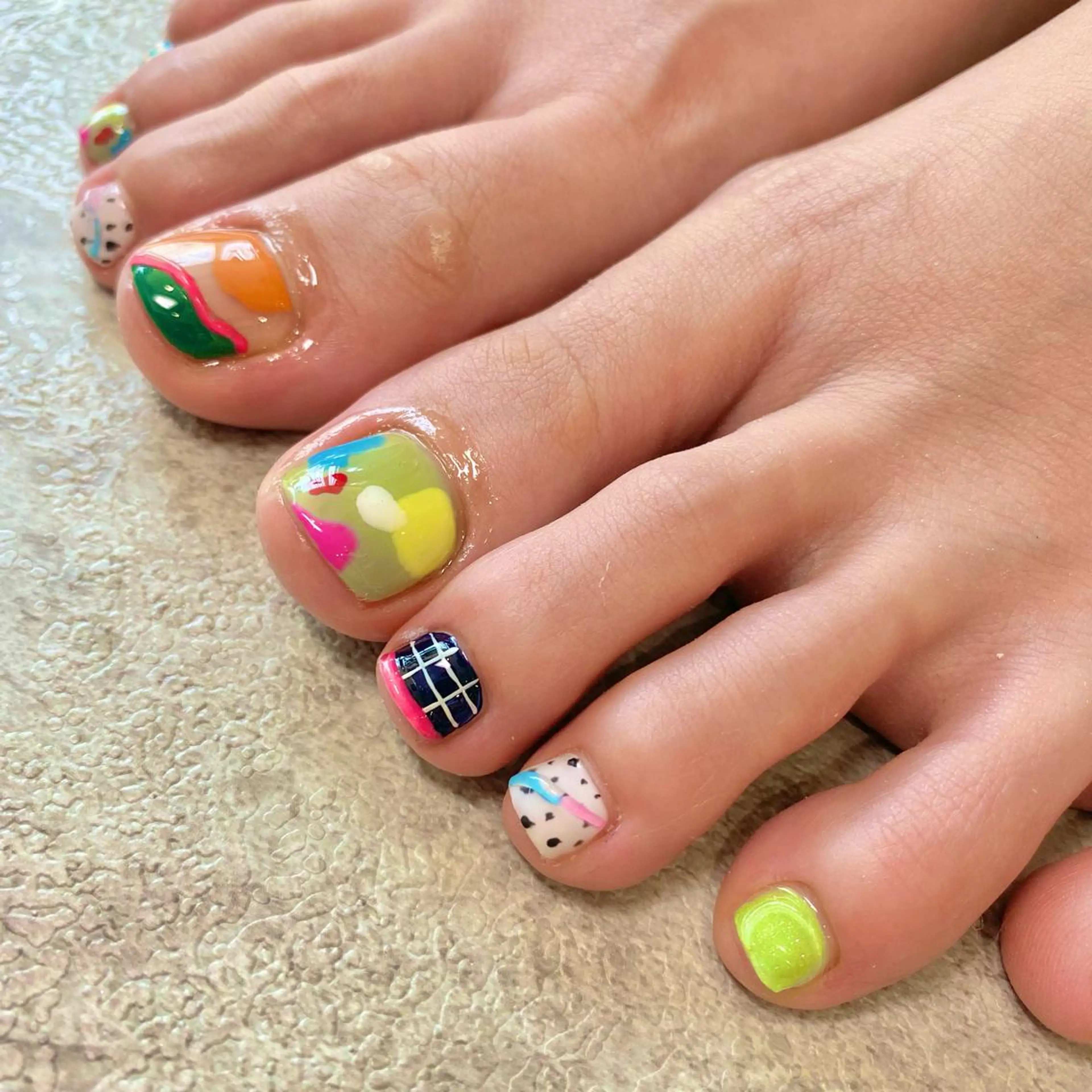 ネイル ハンドネイル フットネイル reco nail所属・池田 美穂のネイルデザイン