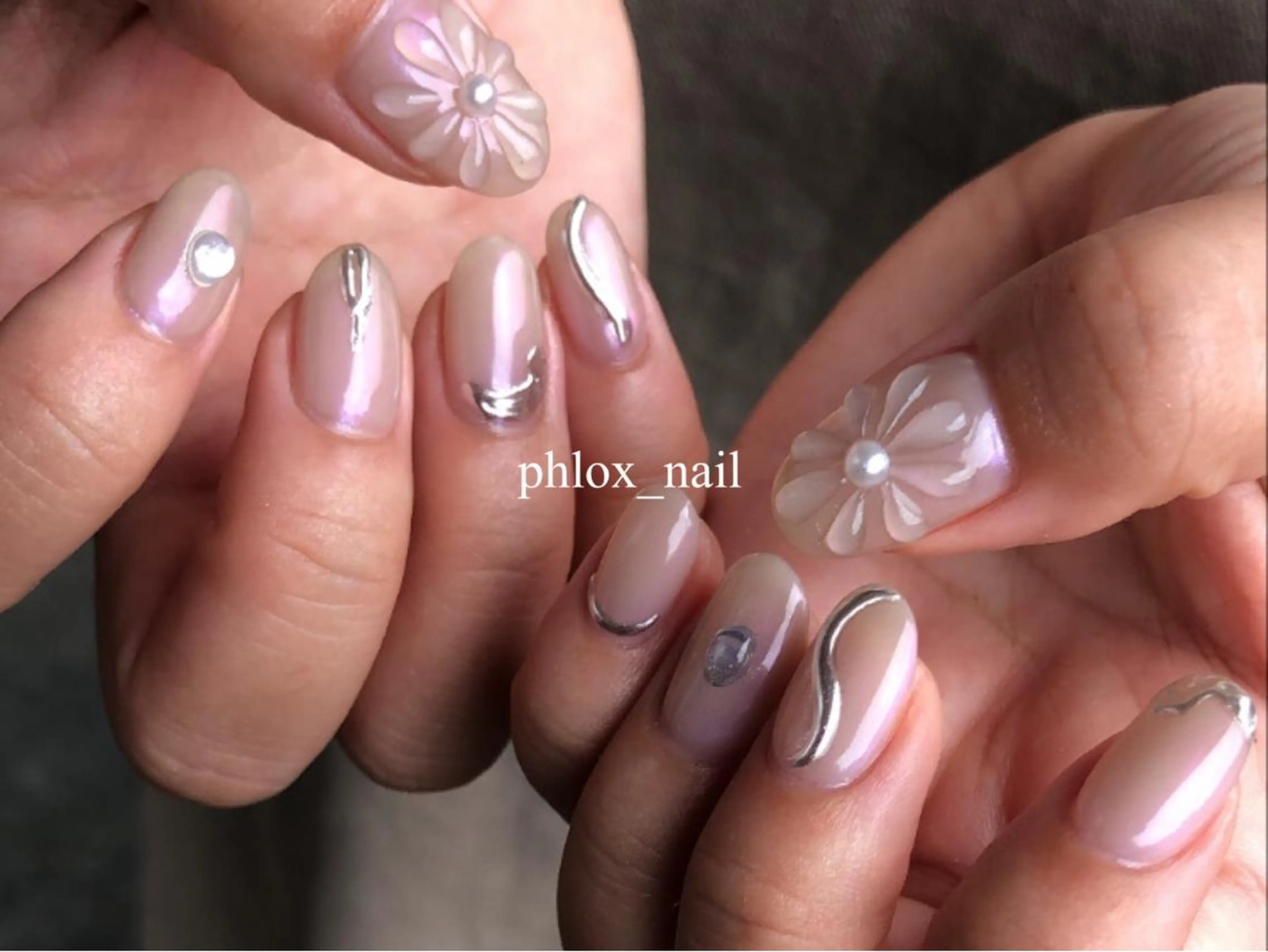 ネイル s/w ＿shokoのネイルデザイン