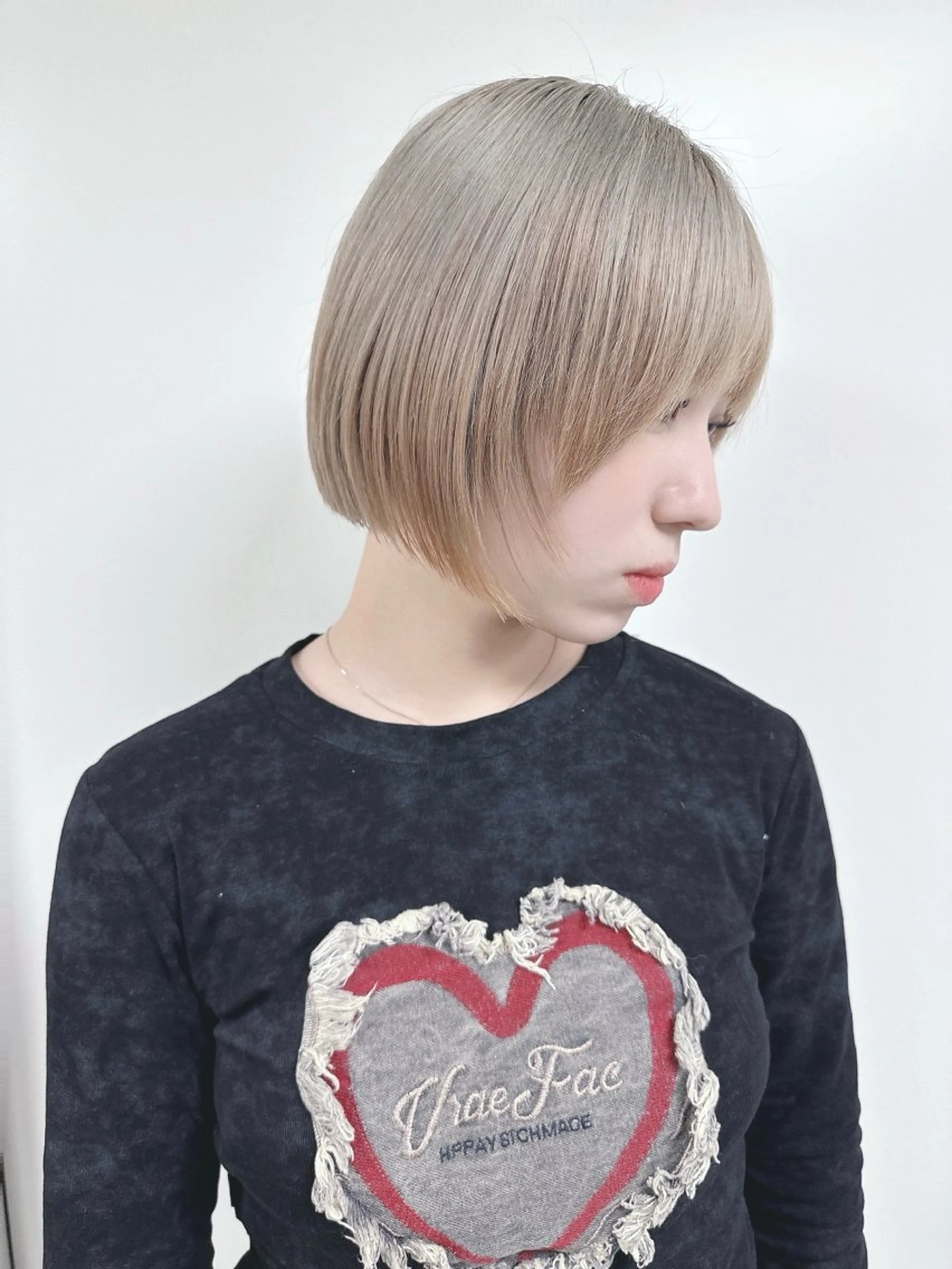 ショート カット ヘッドスパ 小顔ボブ/お悩み解決 /ボブパーマ/とういのヘアスタイル