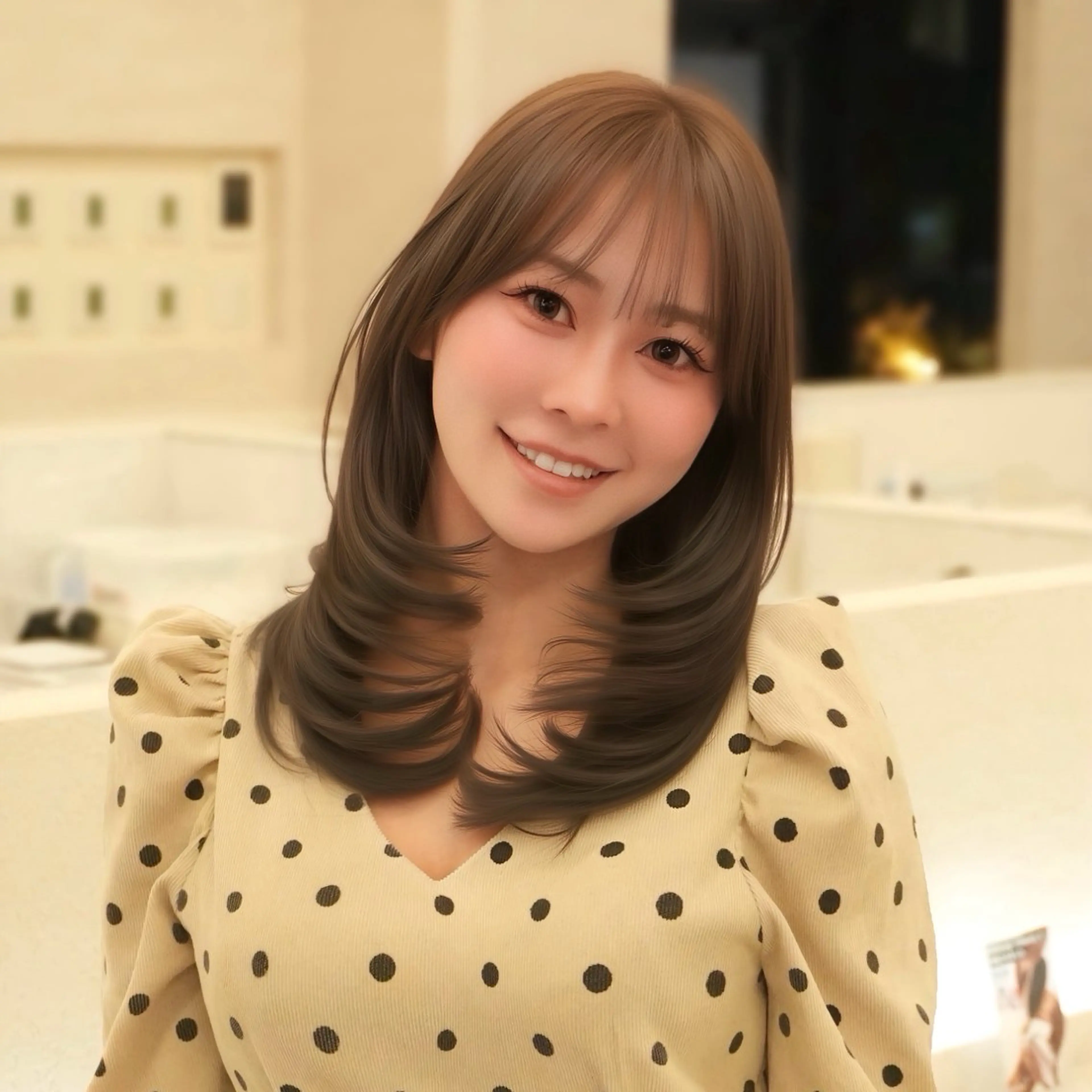 🇰🇷小顔レイヤーカット+トリートメント🇰🇷の写真