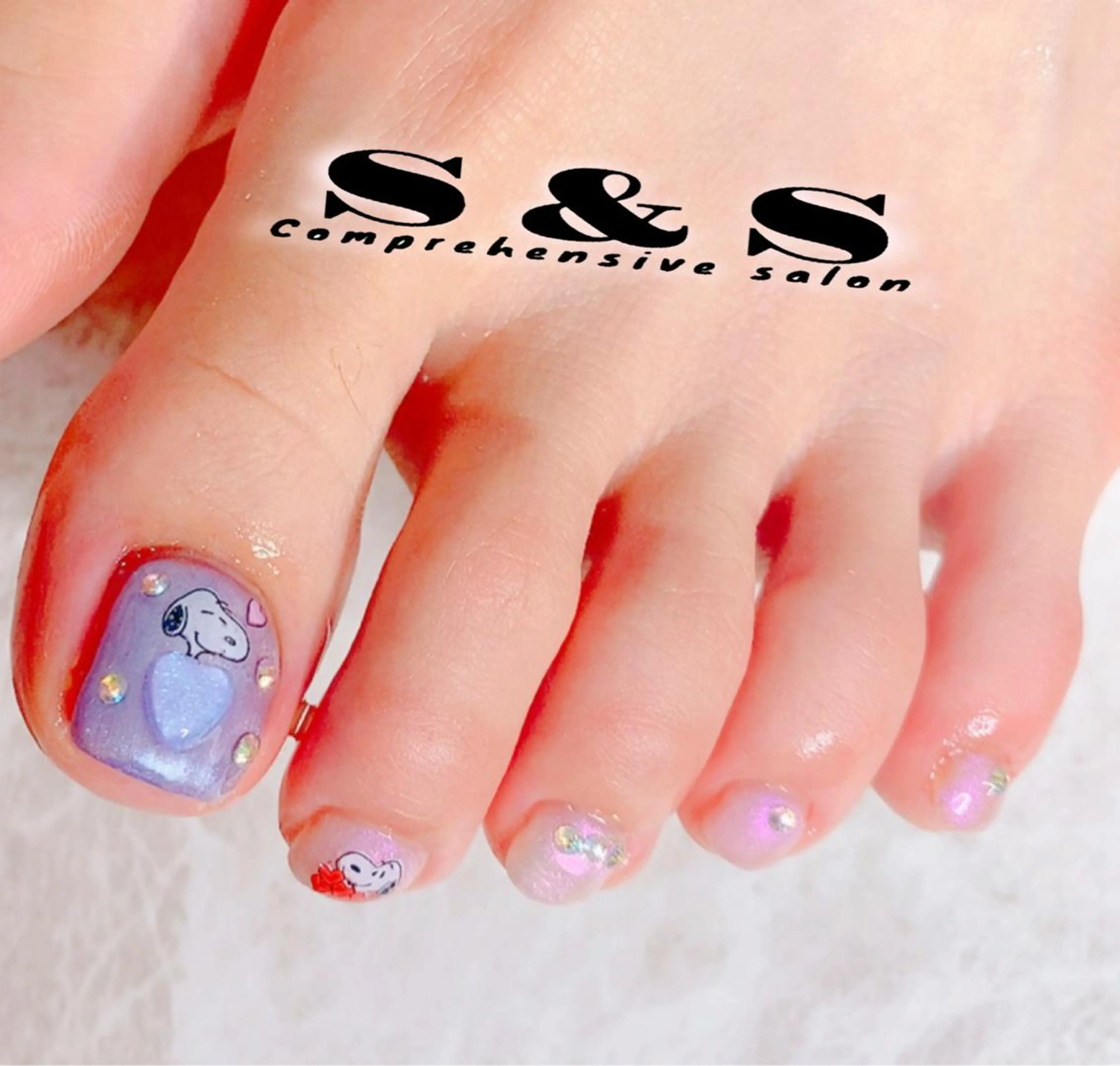 ネイル 長さ出し メンズネイル 持ち込み スカルプネイル S&S 村田小百合のネイルデザイン