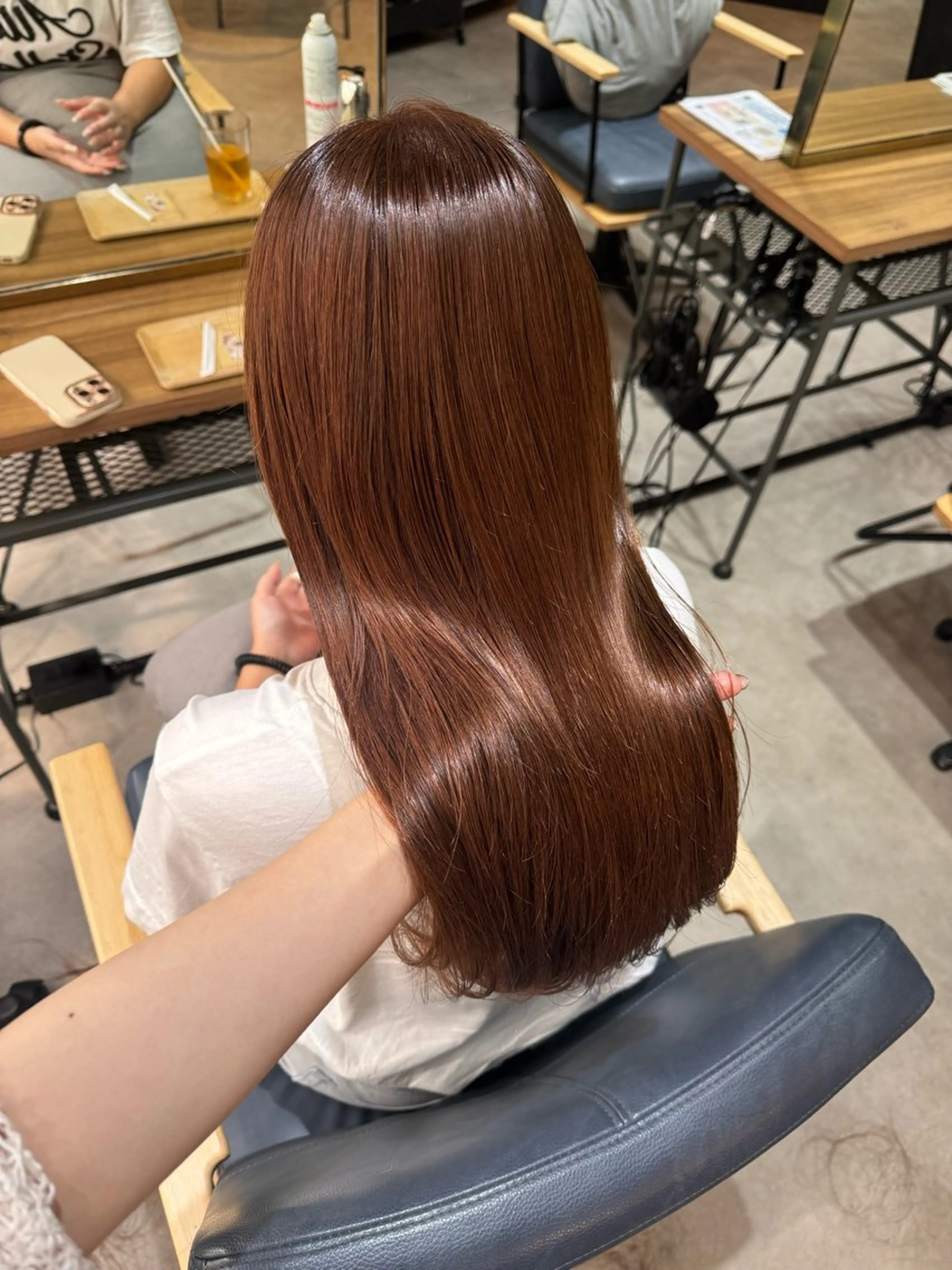 カラー ヘアカラー towa 豊中店 【髪質改善/ショートボブ/レイヤーカット】所属・towa./艶カラー /カラー/isseiのヘアスタイル