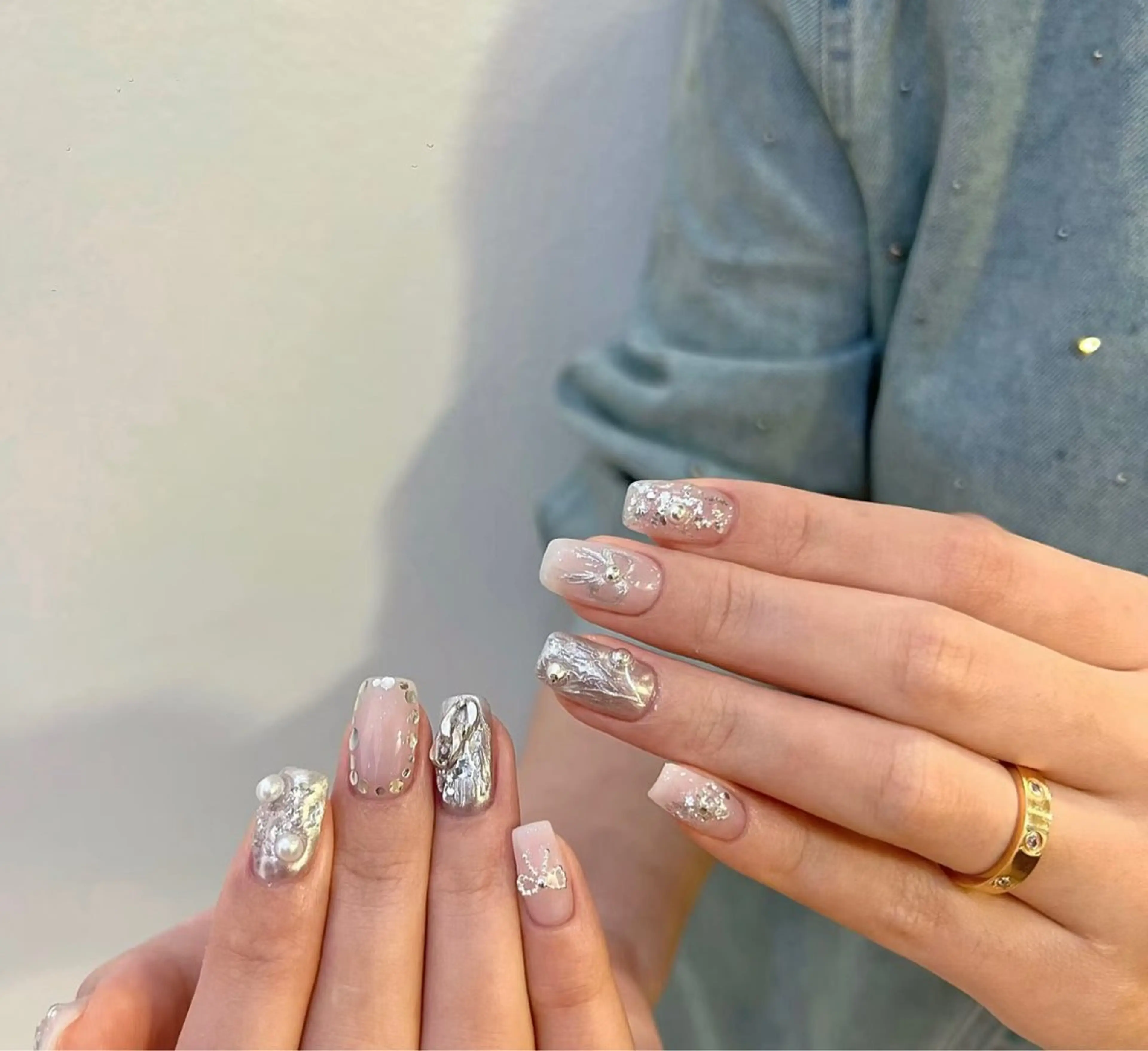 ネイル ハンドネイル ハンドケア 🍑 momo_nailのネイルデザイン