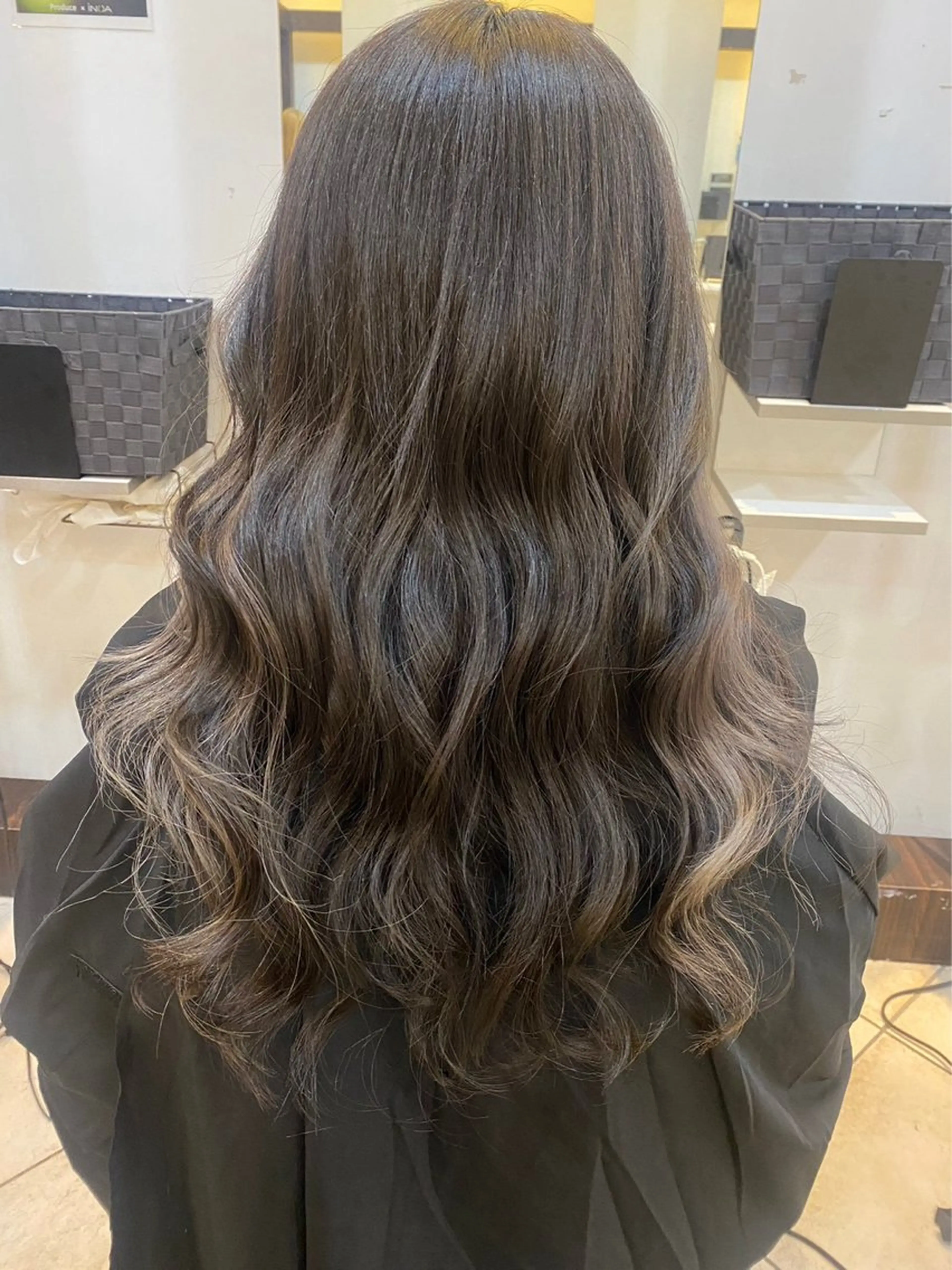 カラー AXIS 相模原店所属・うる艶＆縮毛矯正 ⟡.·小林理菜⟡.·のヘアスタイル