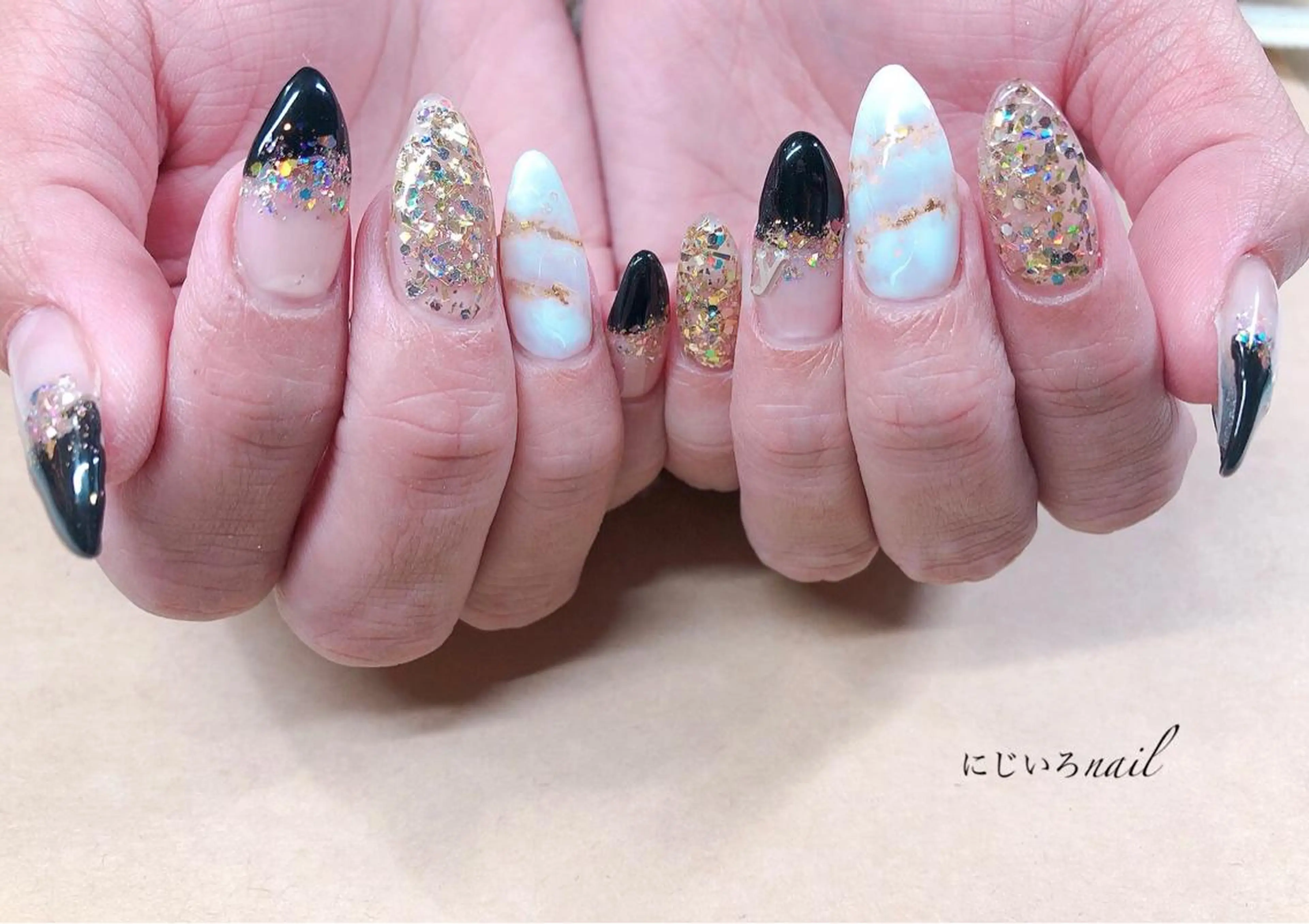 ネイル にじいろ nailのネイルデザイン