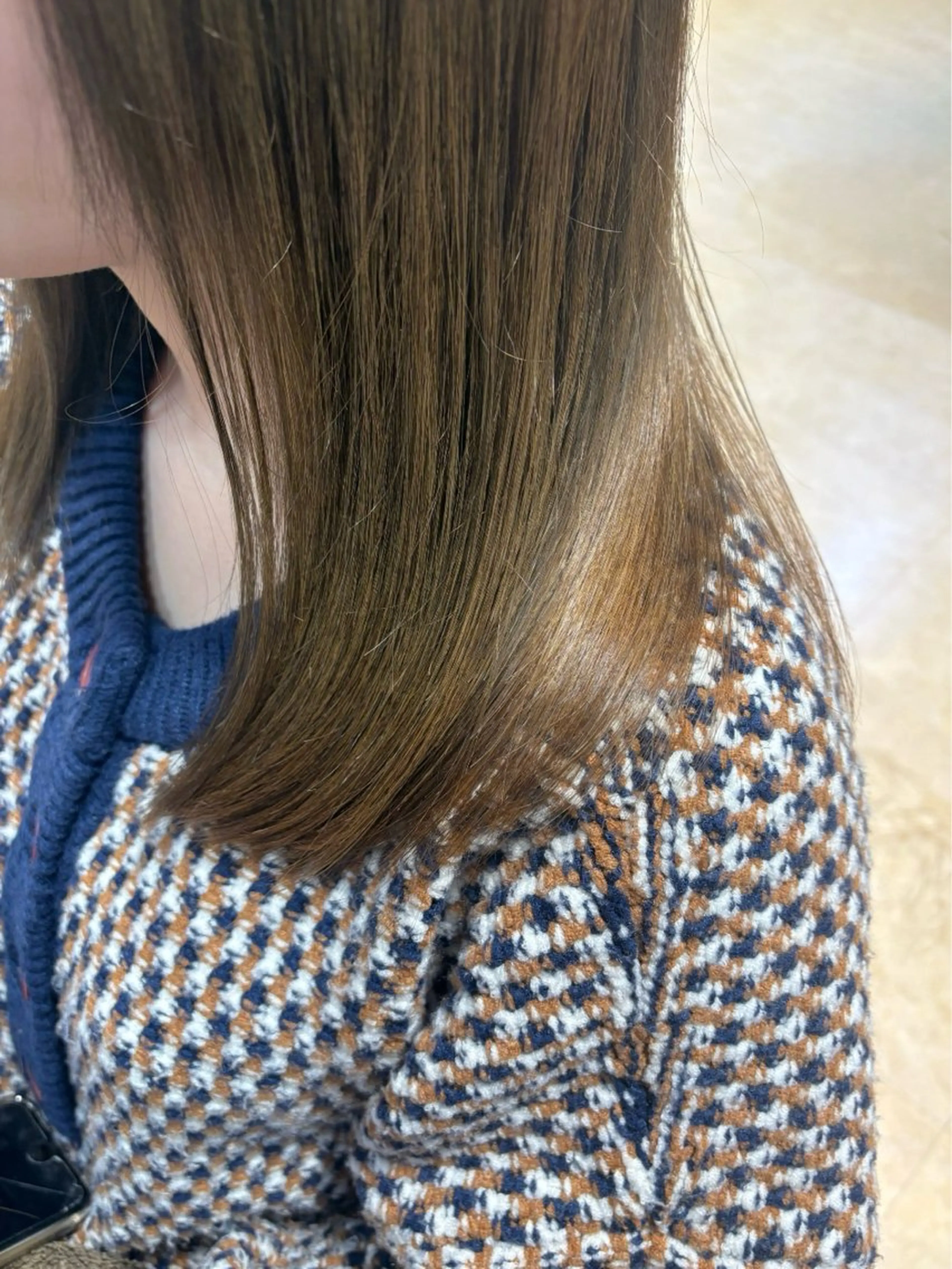 セミロング カラー 瀧澤 一真のヘアスタイル