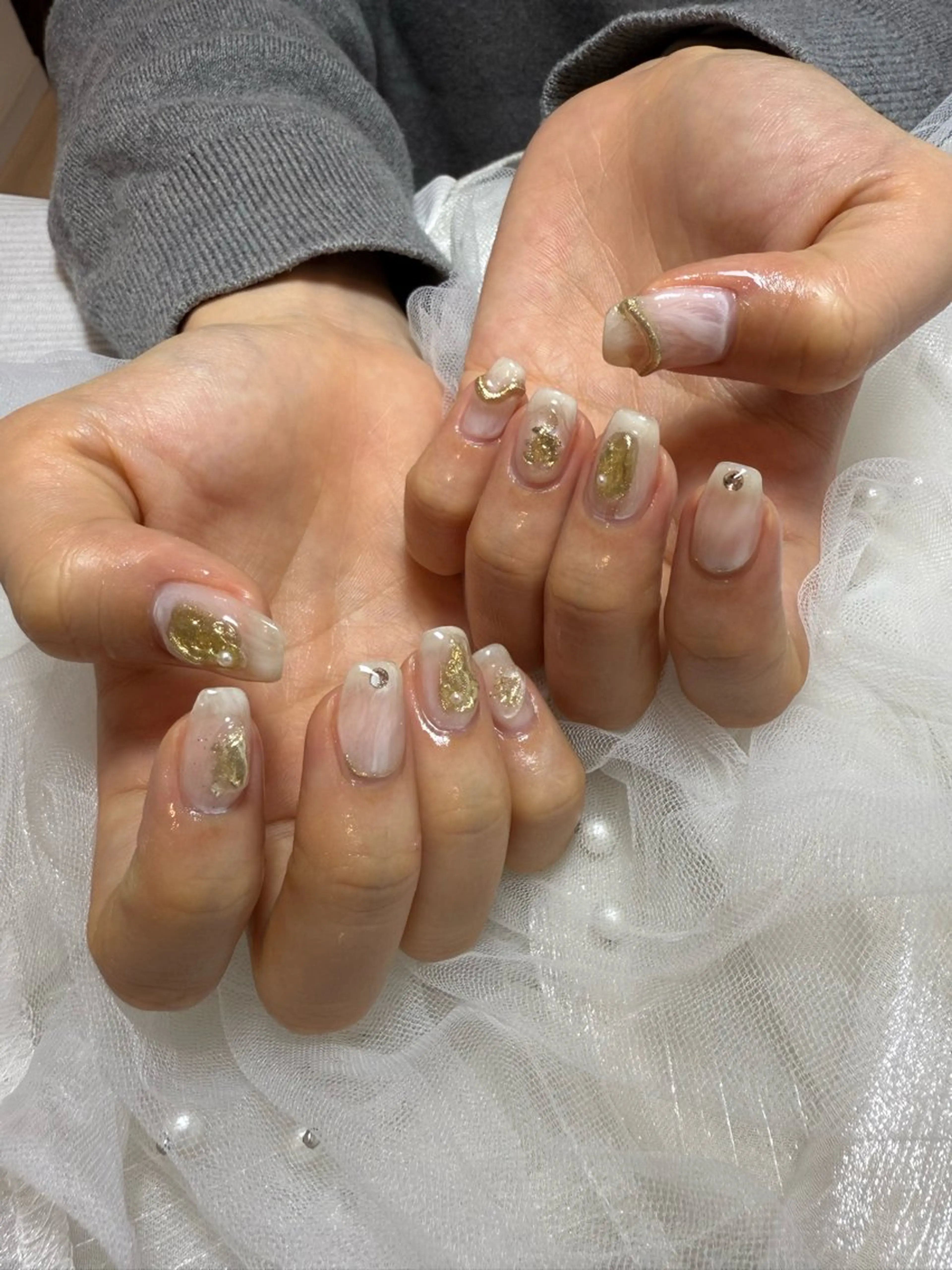 ネイル ハンドネイル 自宅サロン鎌倉 KORONのネイルデザイン