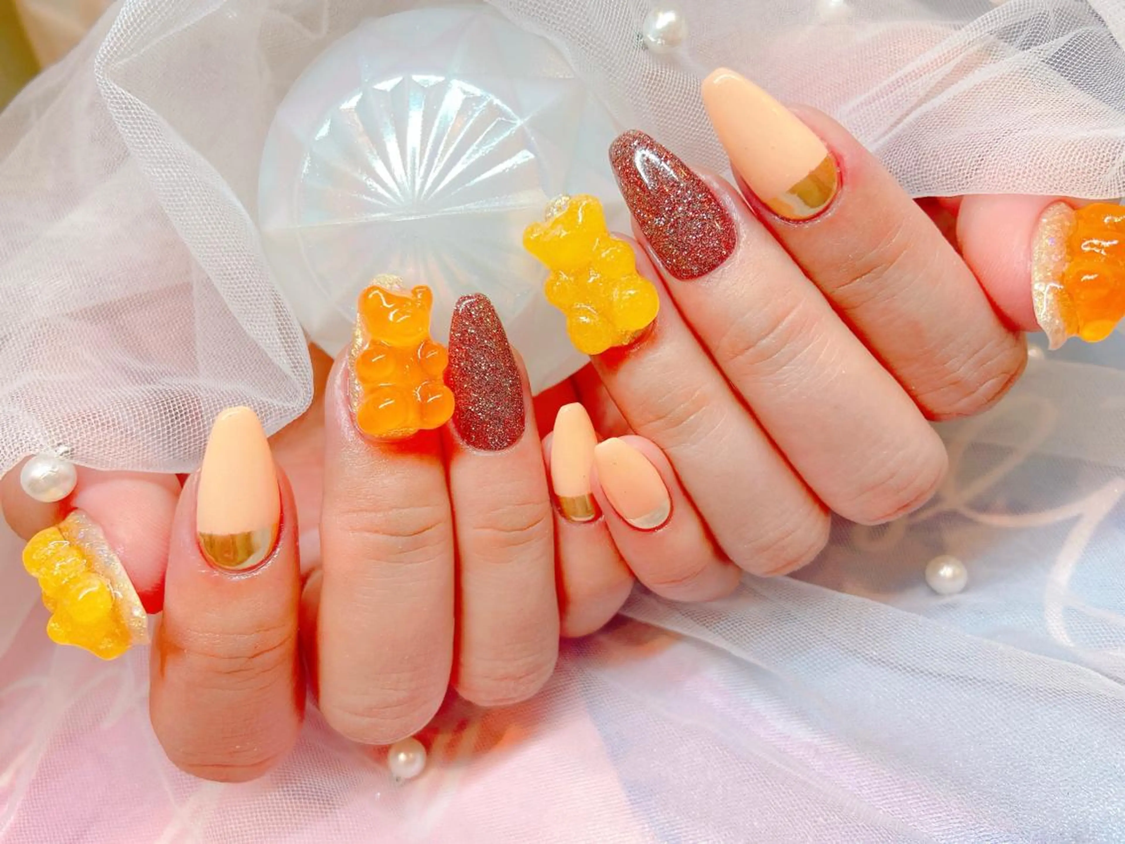 ネイル 長さだし専門店 M2 rikaのネイルデザイン