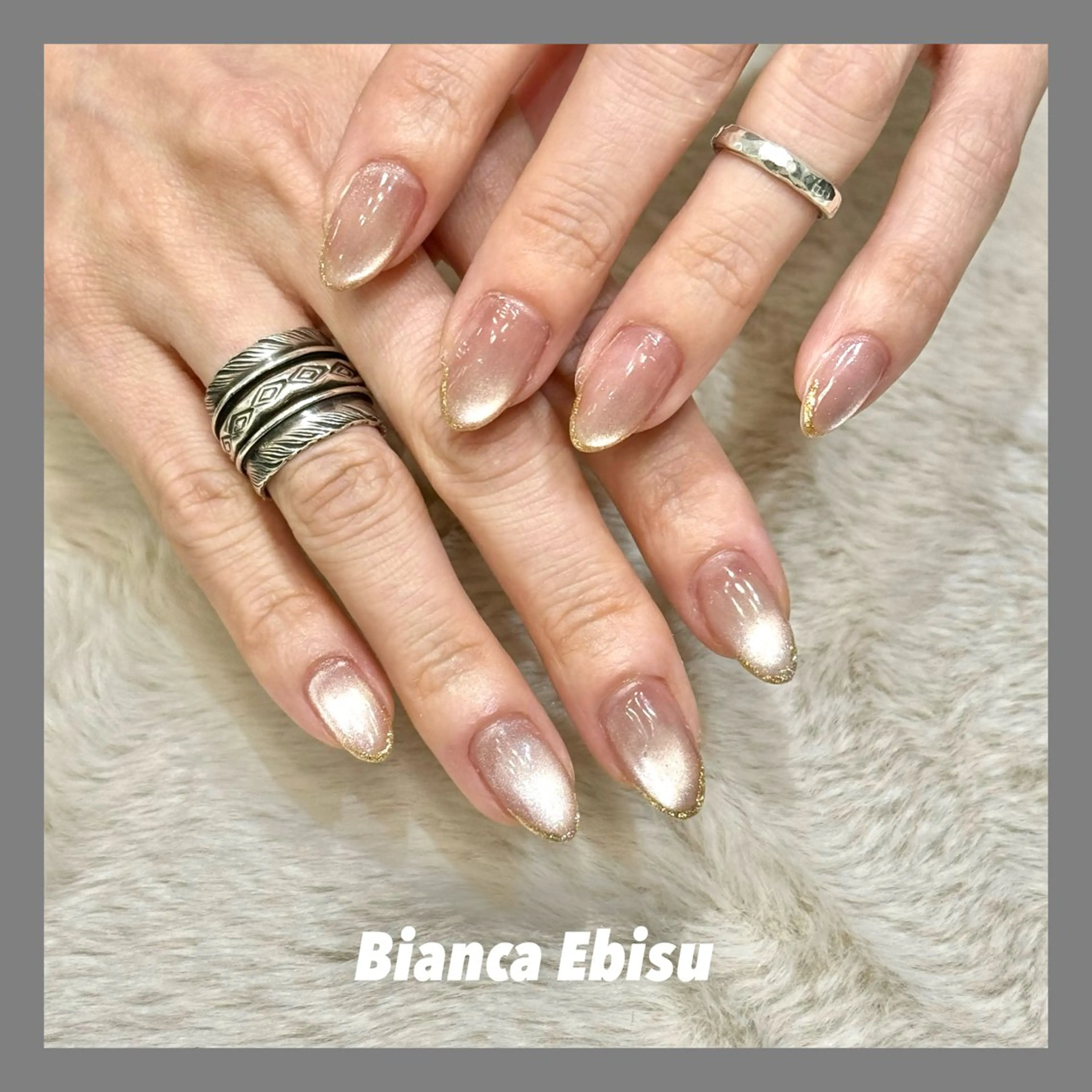 ネイル フレンチネイル ハンドネイル Bianca TORII🌞のネイルデザイン