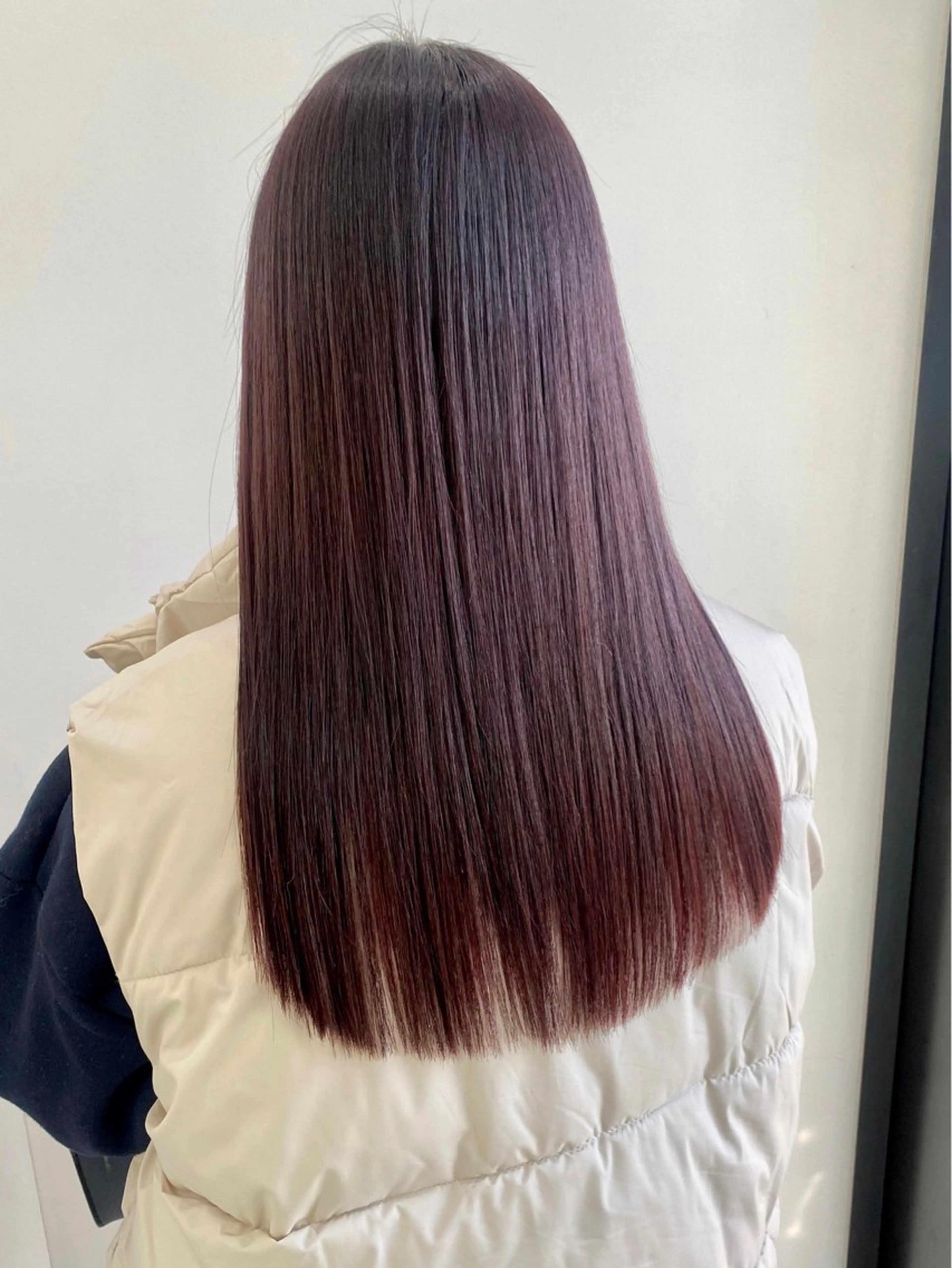 全体縮毛矯正の写真